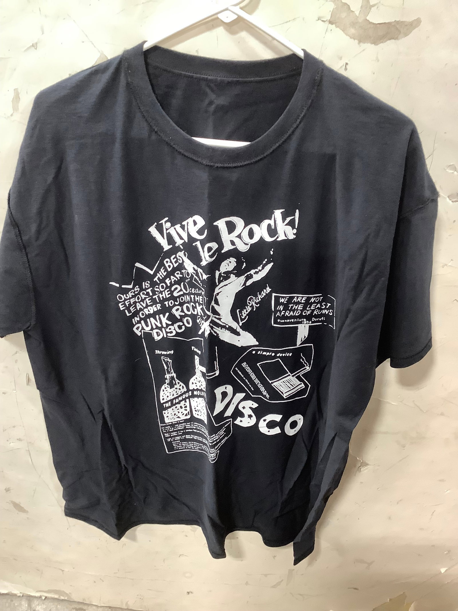 Vintage Punk Rock Tshirt (Size: NA): Vintage Punk Rock Tshirt (Size: NA)