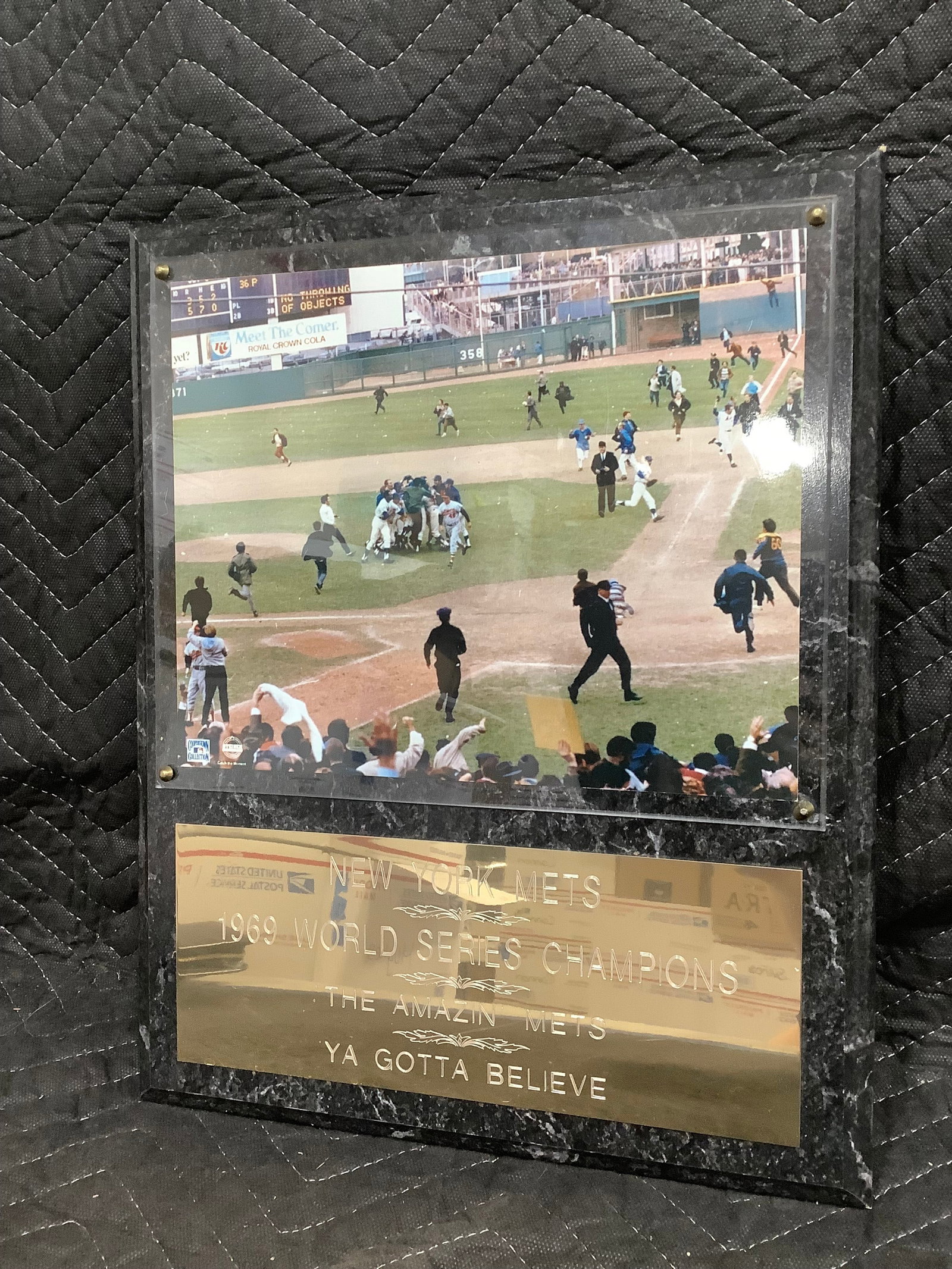 NY Mets 1969 World Series Champions wall plaque(12inx15in) (1 of 1)