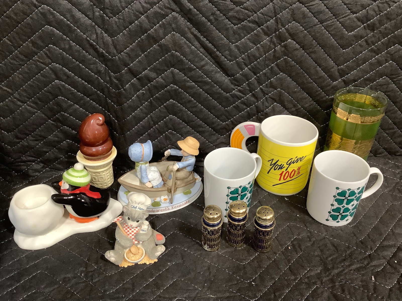 Holly Hobbie statue, vintage salt/pepper shakers, and more(tallest 5.5in) (1 of 1)