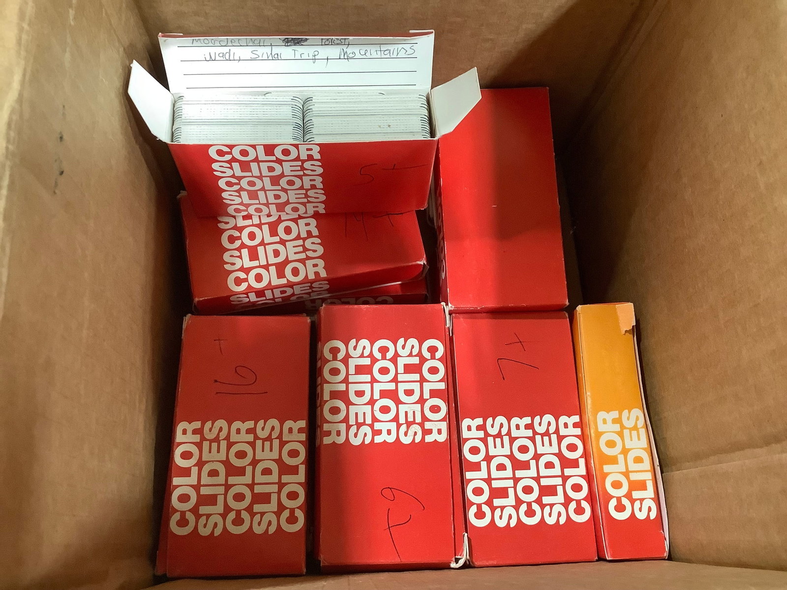 Vintage color slides: Vintage color slides