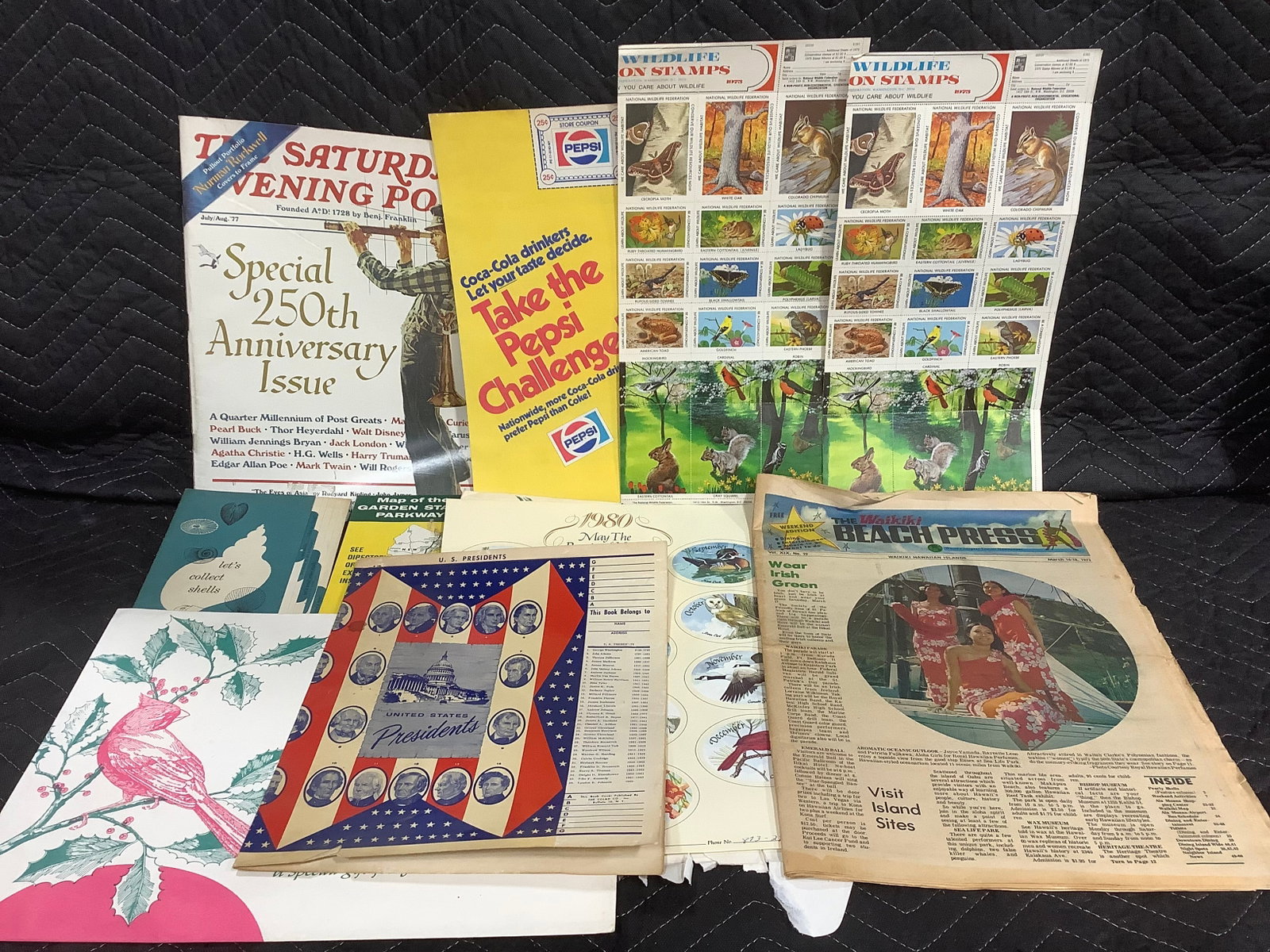 Vintage Wildlife on stamps, U.S. Presidents booklet, and more: Vintage Wildlife on stamps, U.S. Presidents booklet, and more