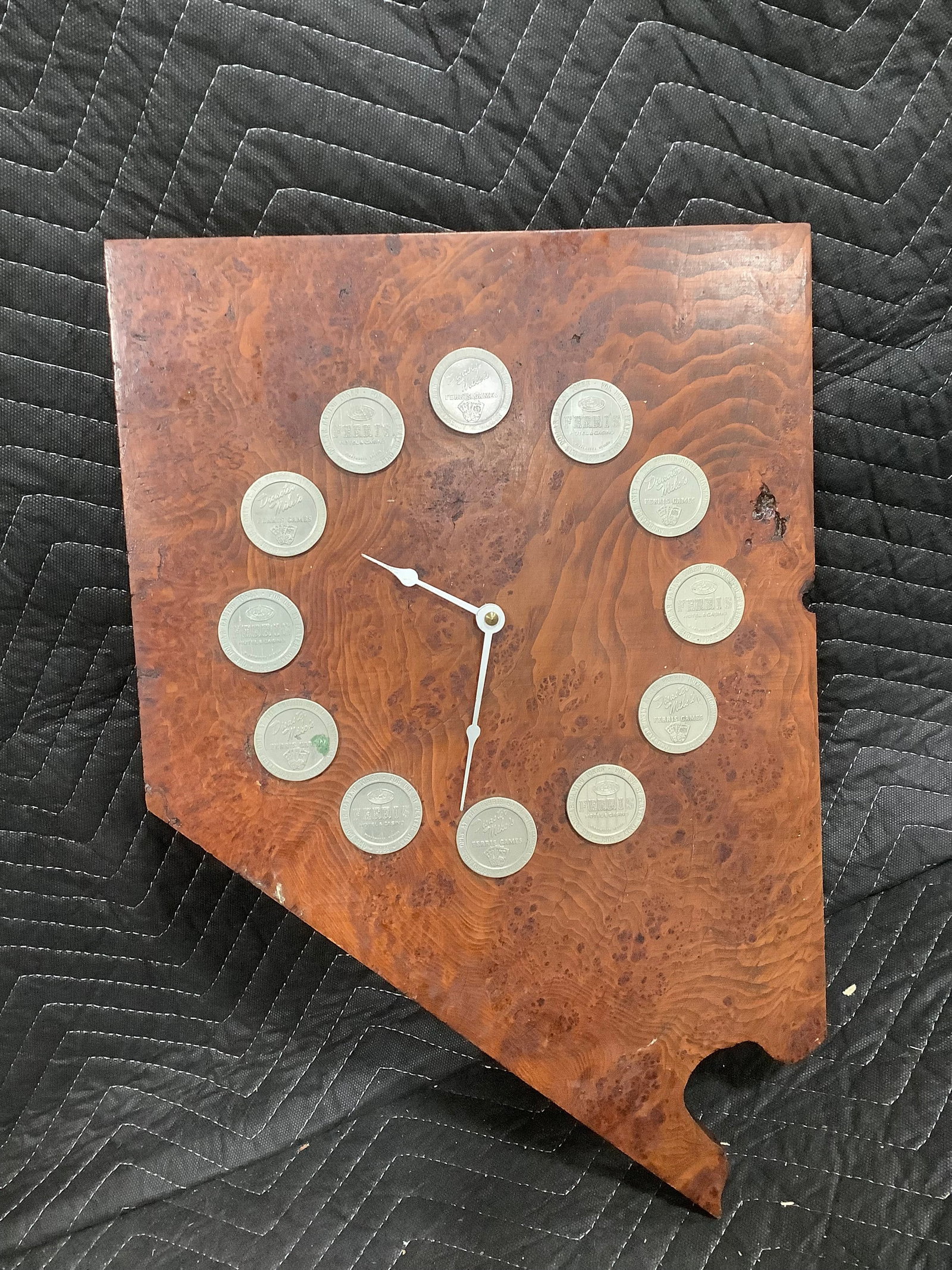Our Silver Heritage wall clock(12inx18in) (1 of 1)