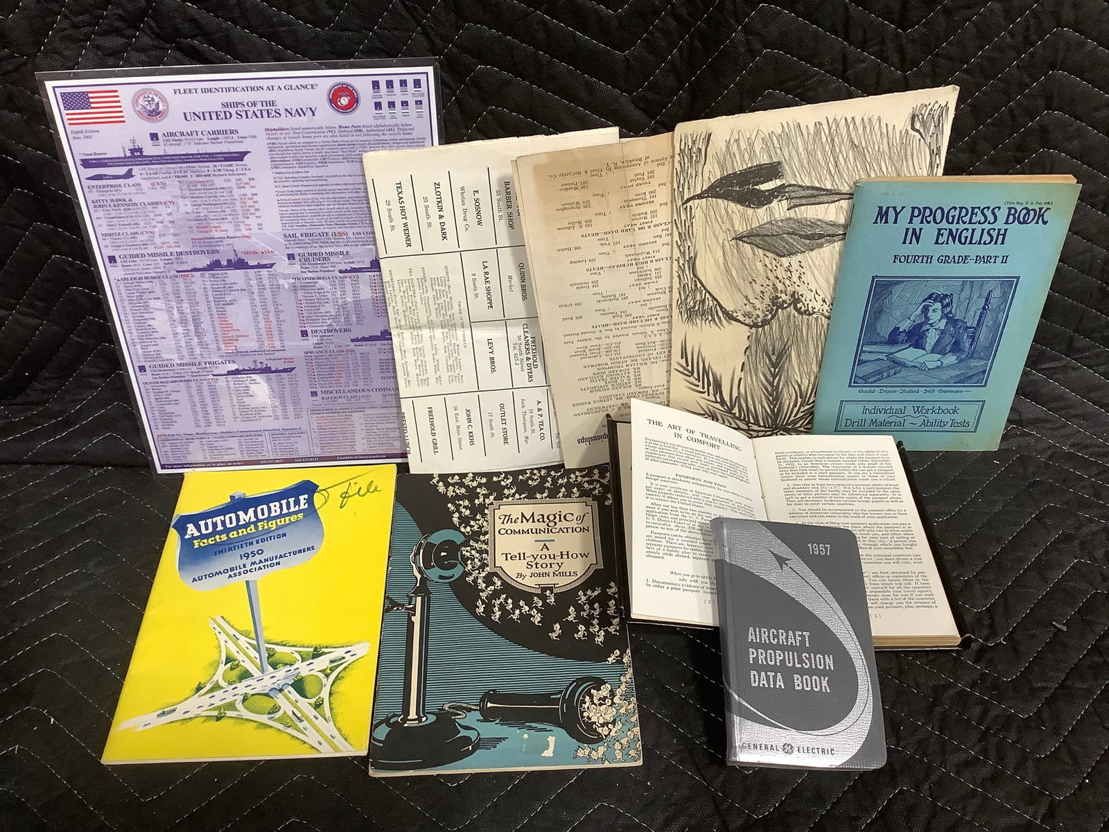 Vintage books/ephemera: Vintage books/ephemera
