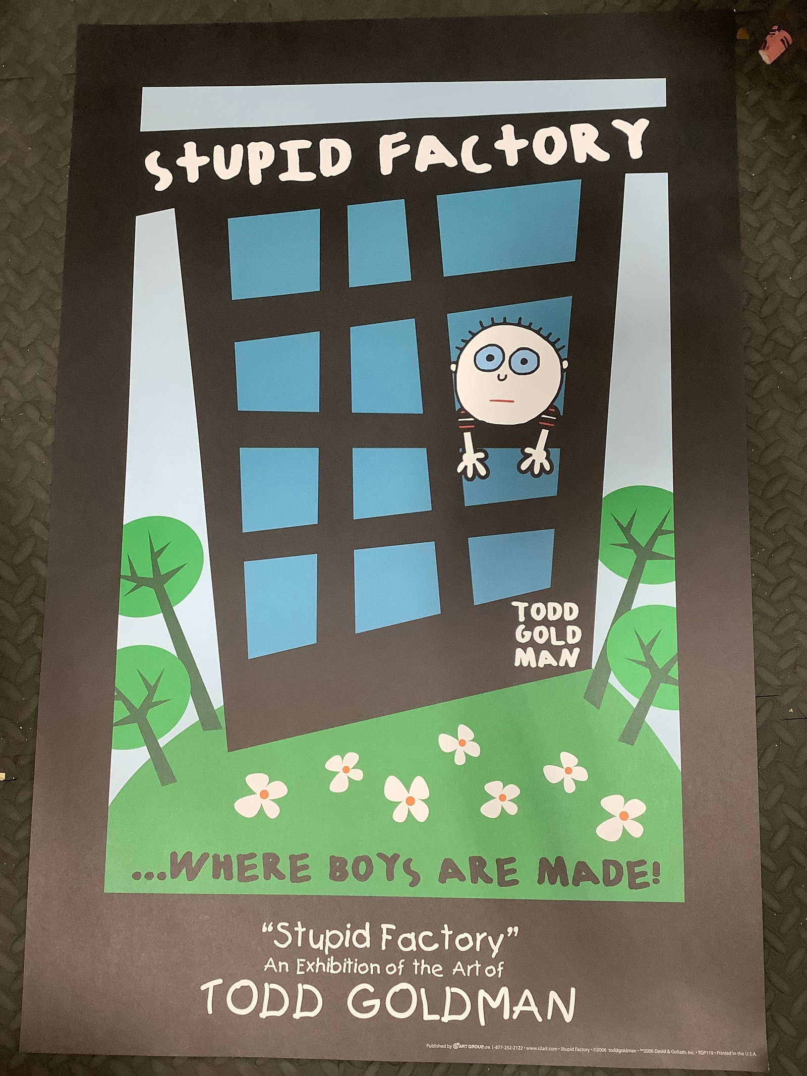 Stupid Factory by Todd Goldman poster print(24inx36in): Stupid Factory by Todd Goldman poster print(24inx36in)