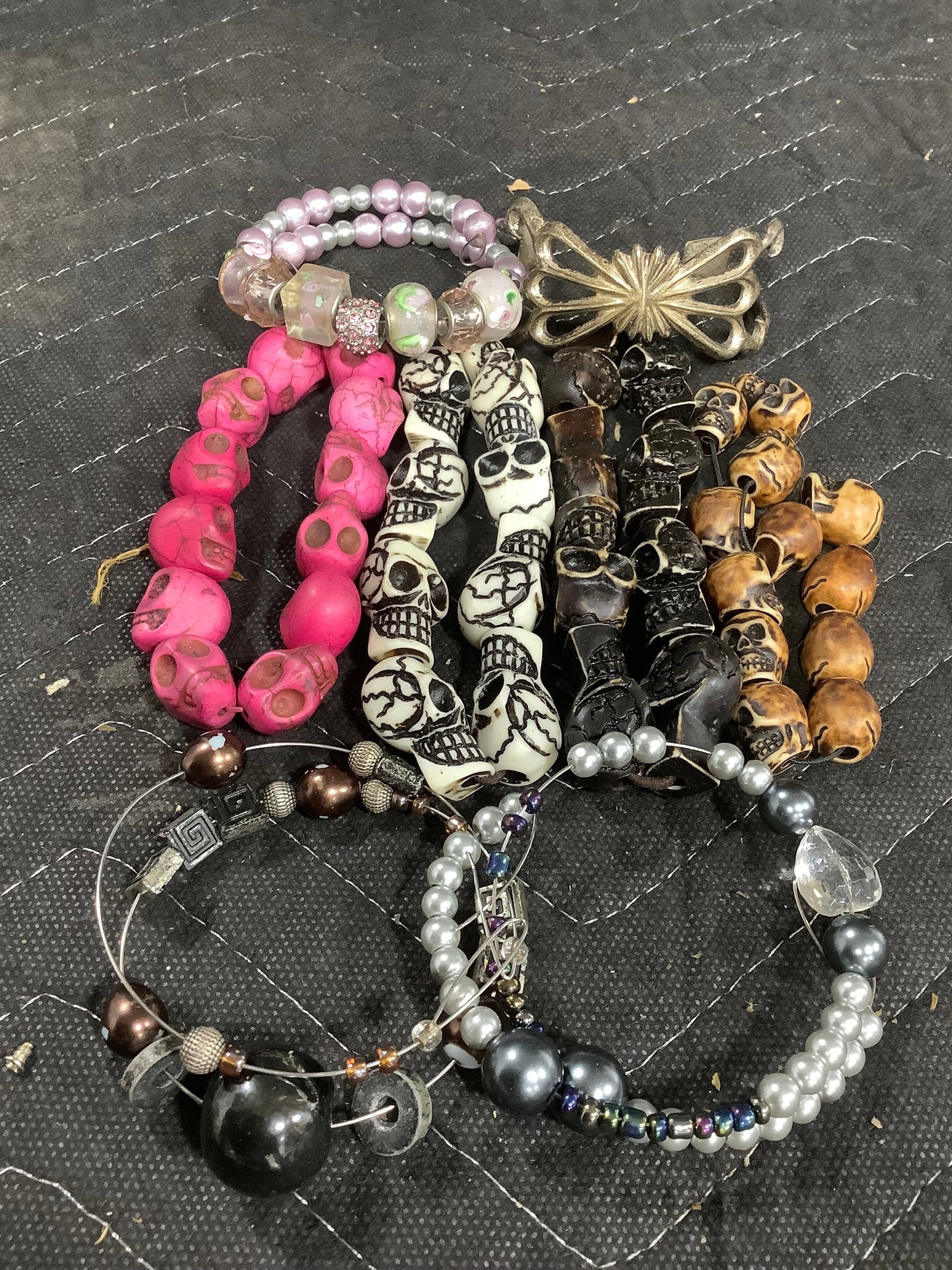 Vintage costume jewelry bracelets (1 of 1)