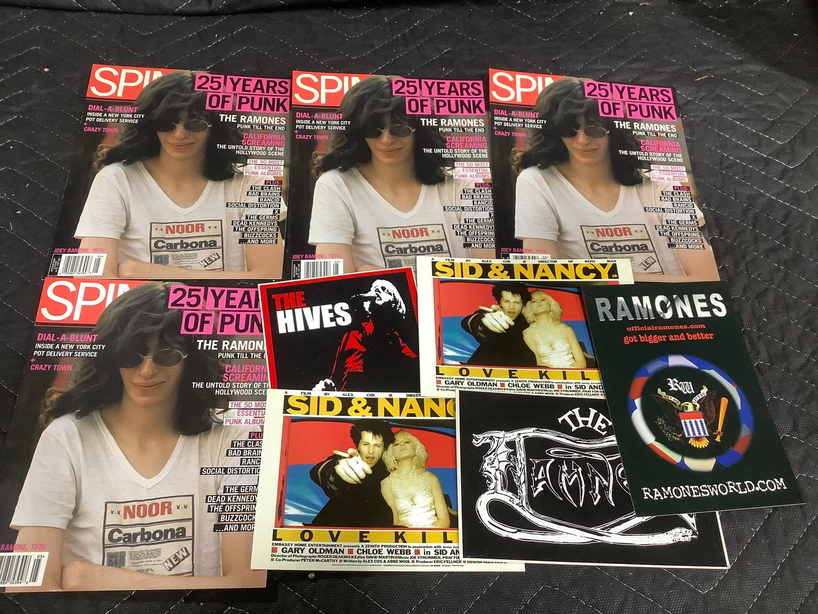 Vintage rock promo/advertising cards (1 of 1)