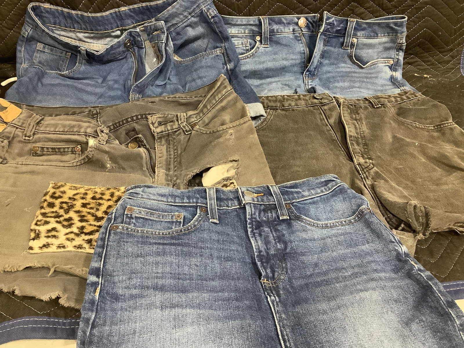Denim Shorts/Skirts (Various Sizes) (1 of 1)
