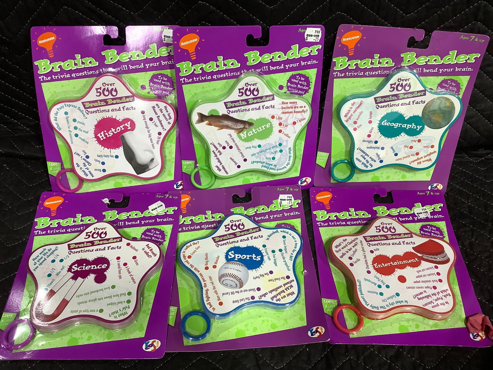 NIckelodeon Brain Bender trivia*new in package* (1 of 1)