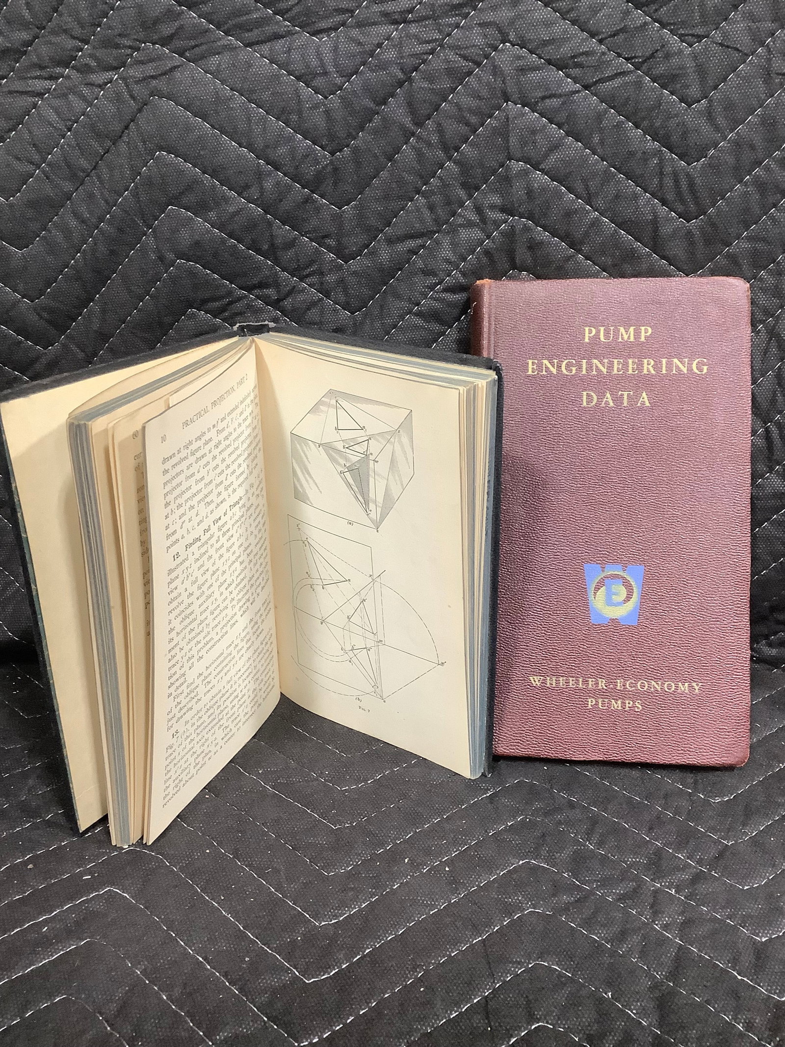 Vintage Pumpo Enginerring Data & International Library/Practical Drawing Books - 1950s (1 of 1)