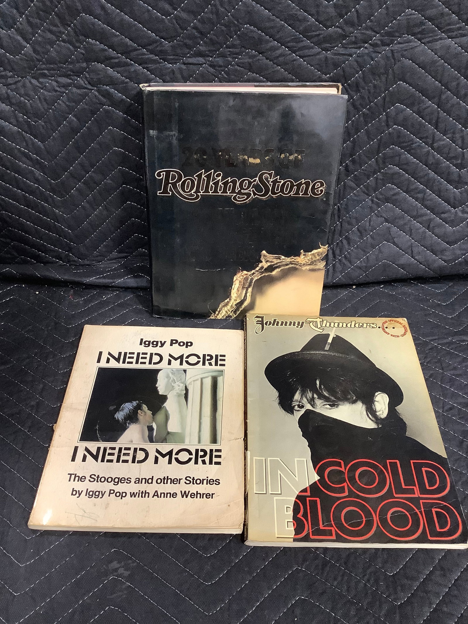 Various rock books: Various rock books