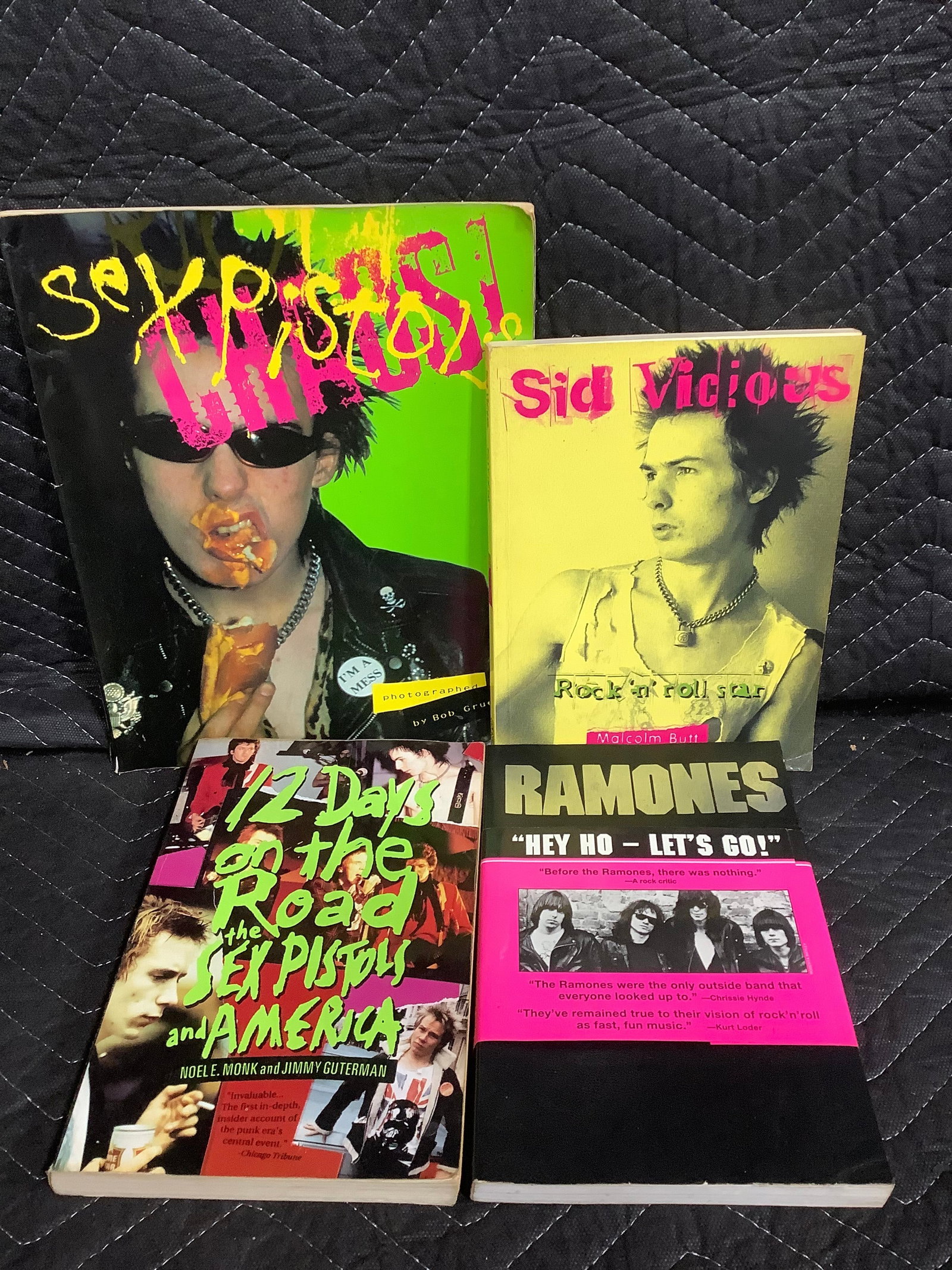 Various rock books: Various rock books