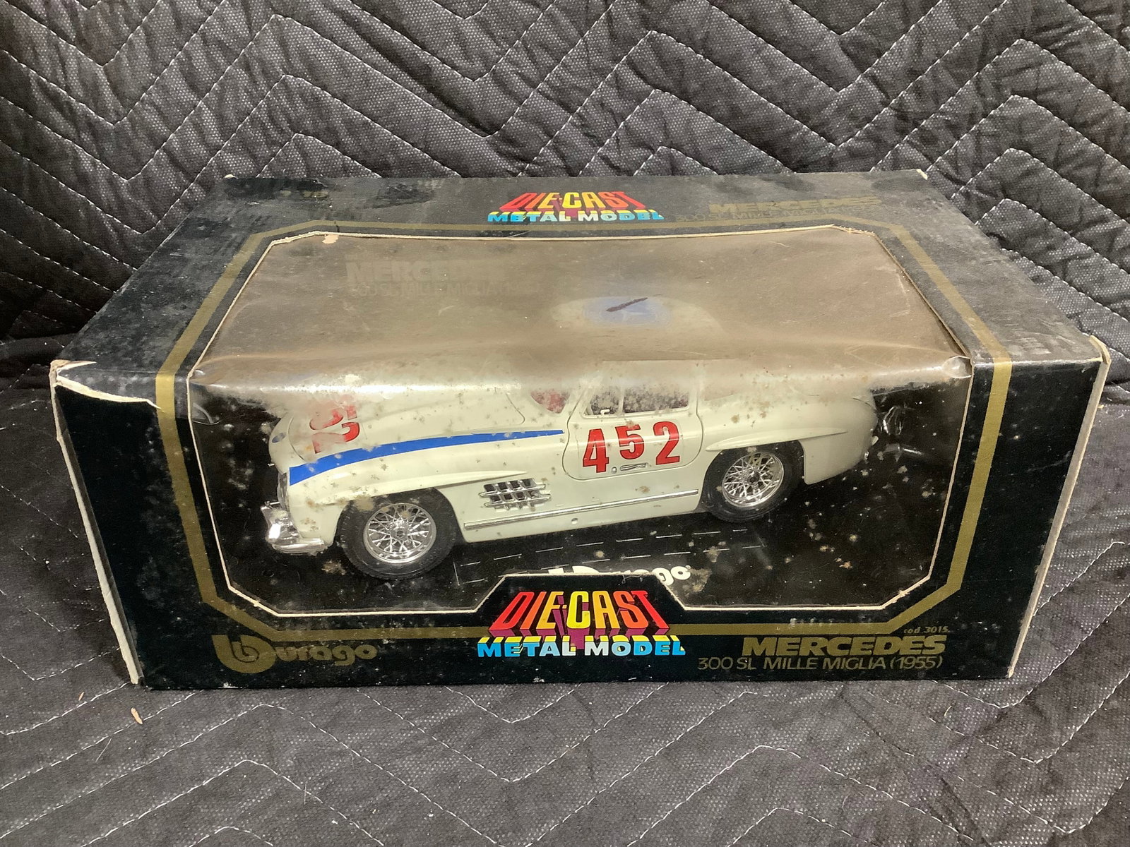 Durago metal diecast model (Mercedes 1955 300 SL Mille Miglia, new in package) (1 of 1)