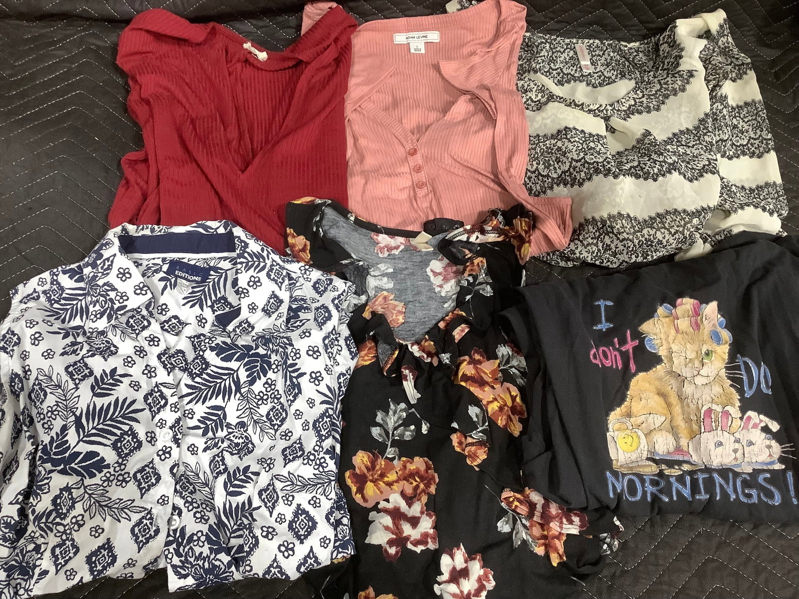 Various Womans Shirts, Blouses, Bodysuits, and more(Sizes Vary from S-XL) (1 of 1)