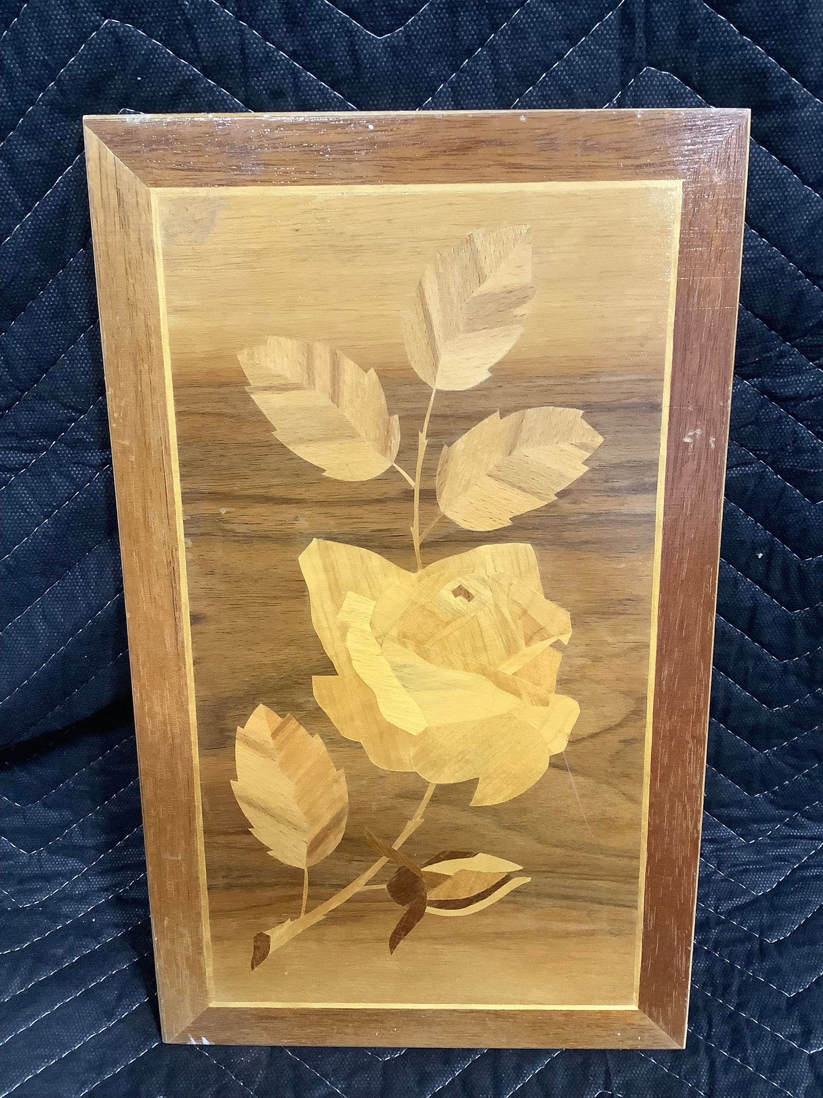 Wooden Floral Wall Decor (8inx13.5in) (1 of 1)