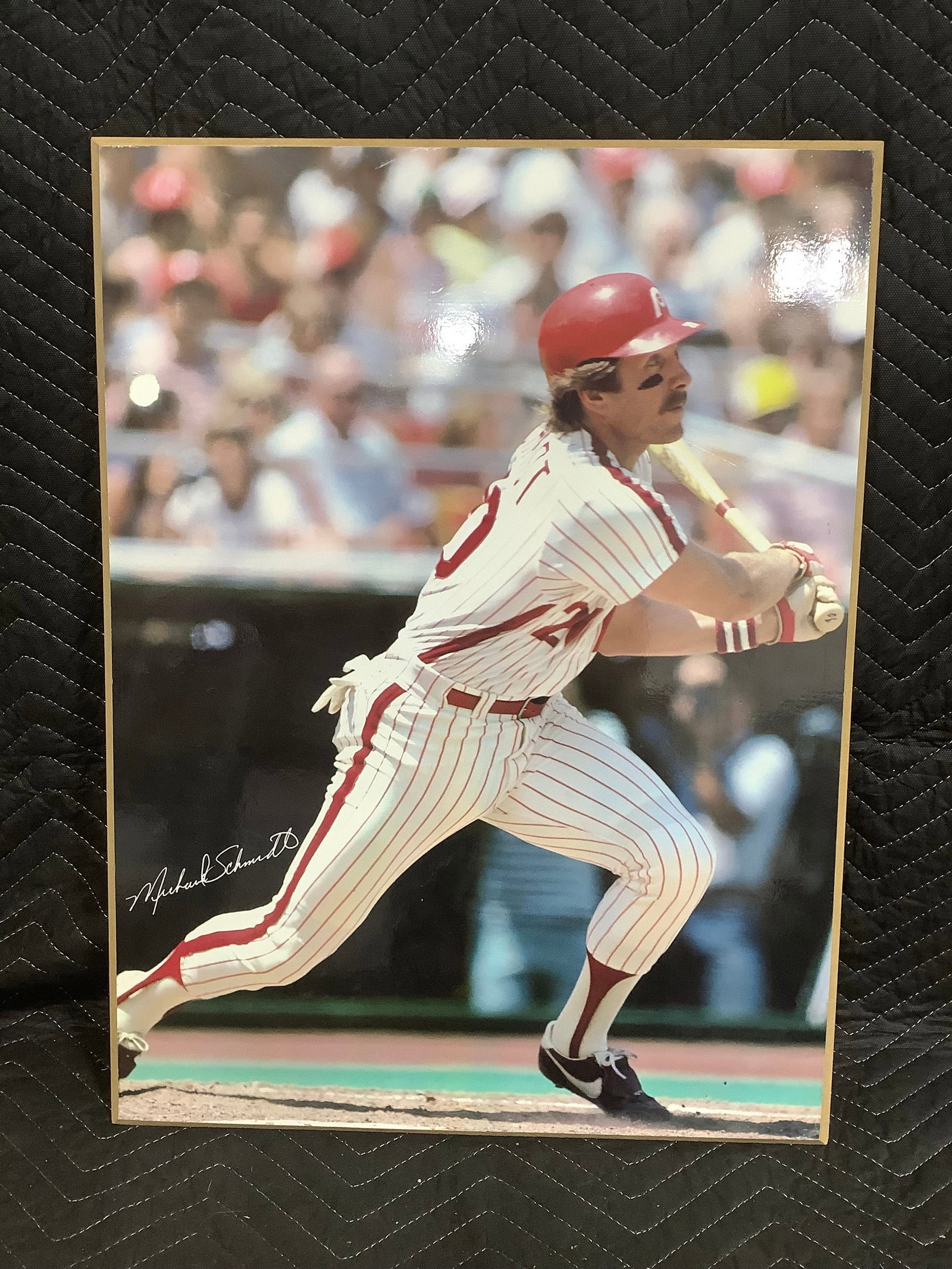 Mike Schmidt Glossy Plaque (18inx24in): Mike Schmidt Glossy Plaque (18inx24in)