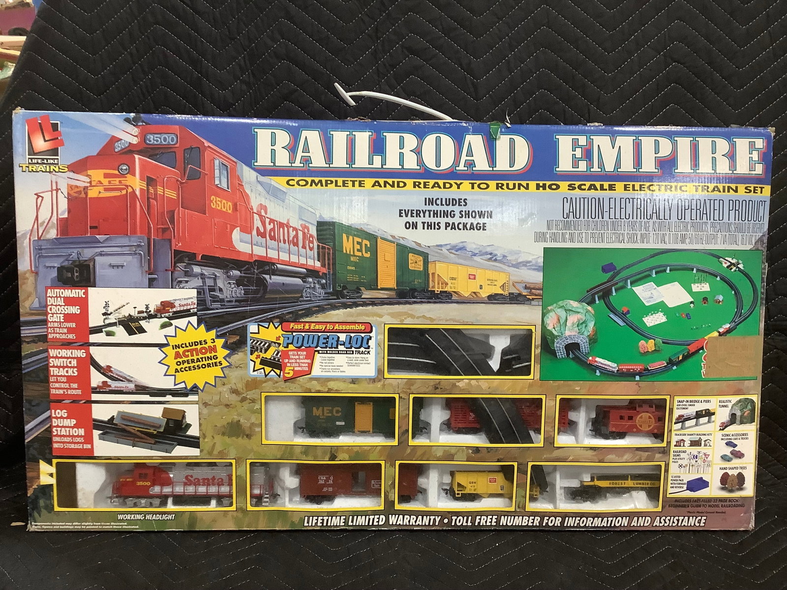 Railroad Empire HO Scale Electric Train Set *new in box* (1 of 1)