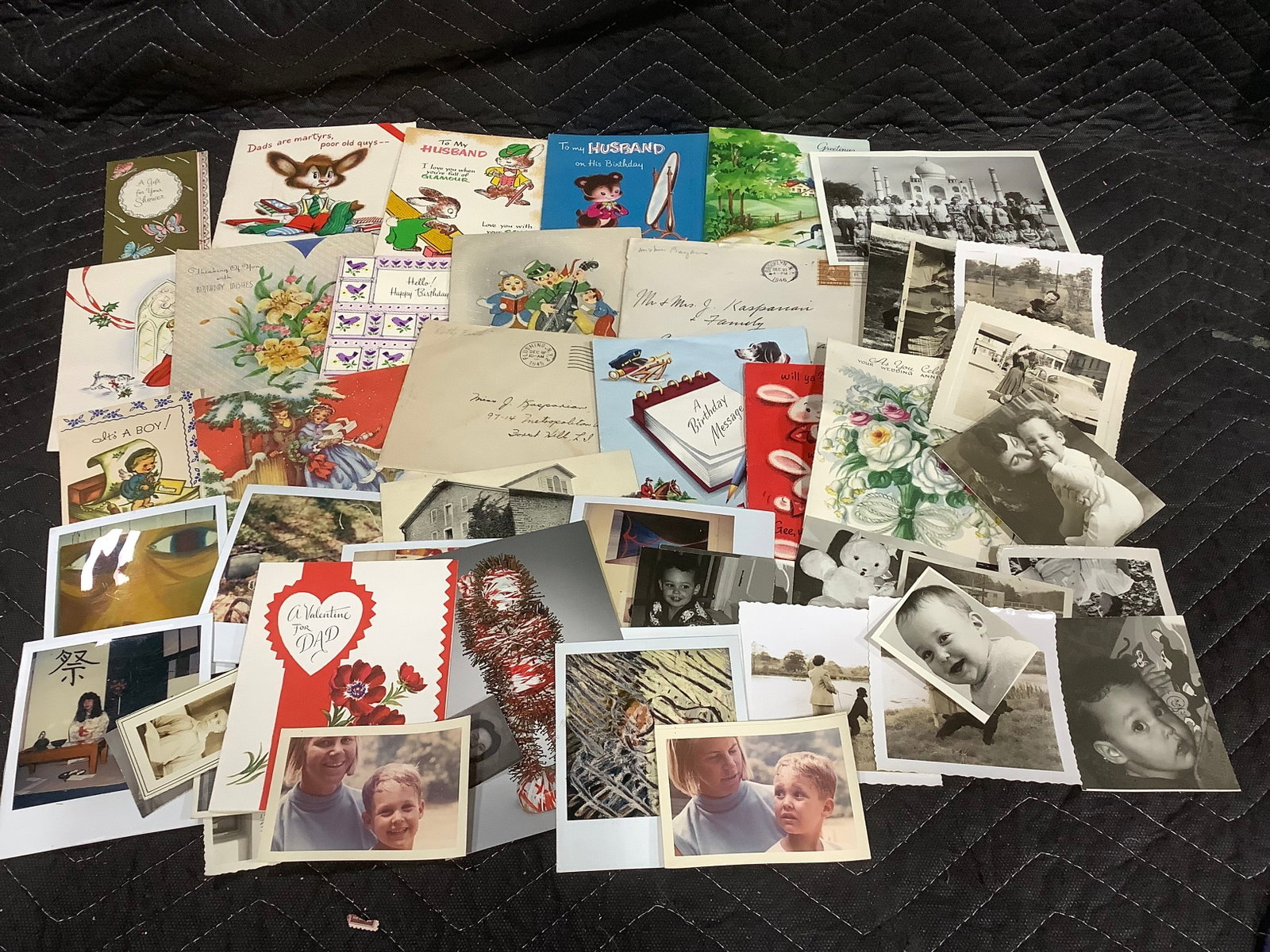Vintage photos and greeting cards: Vintage photos and greeting cards