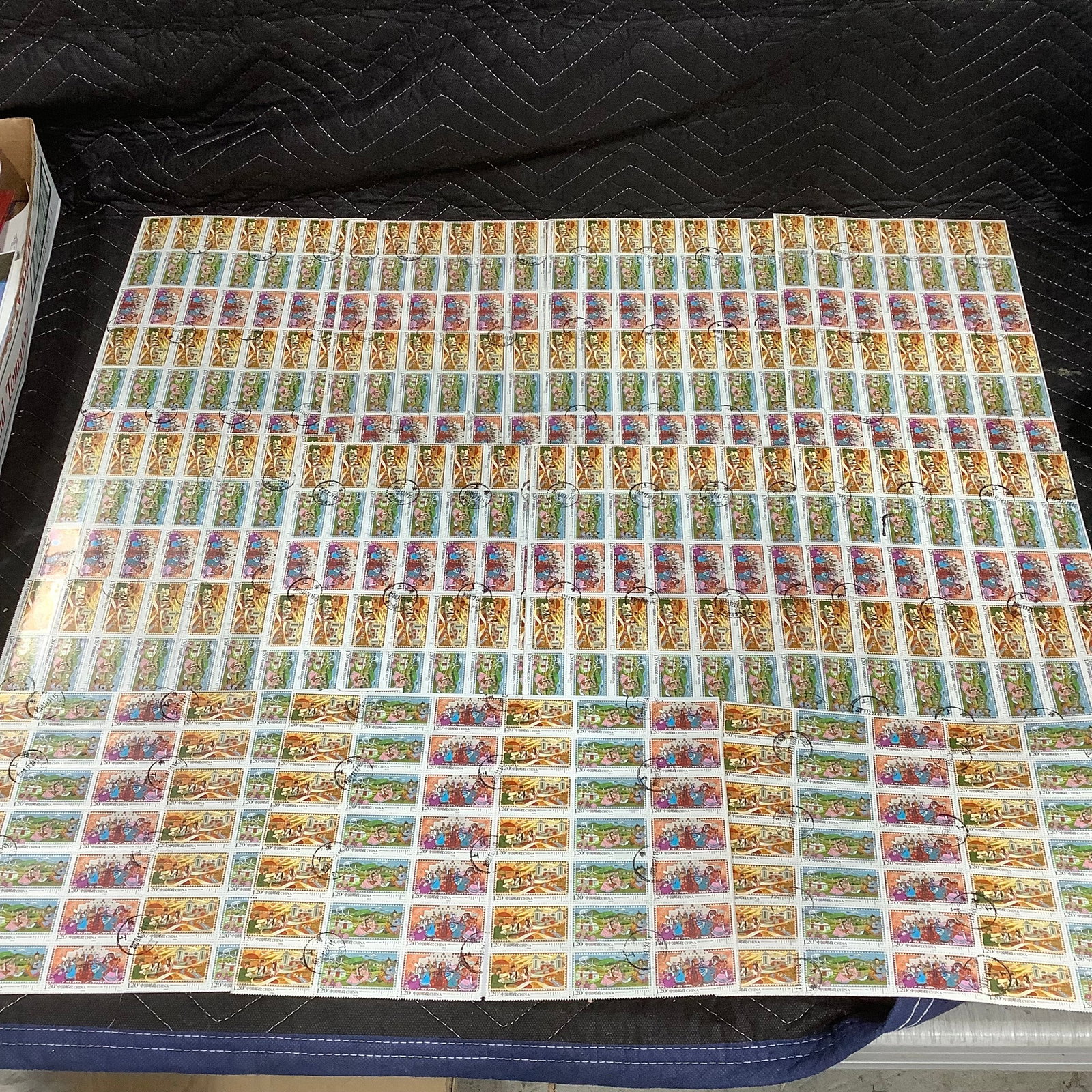 Vintage china stamps: Vintage china stamps