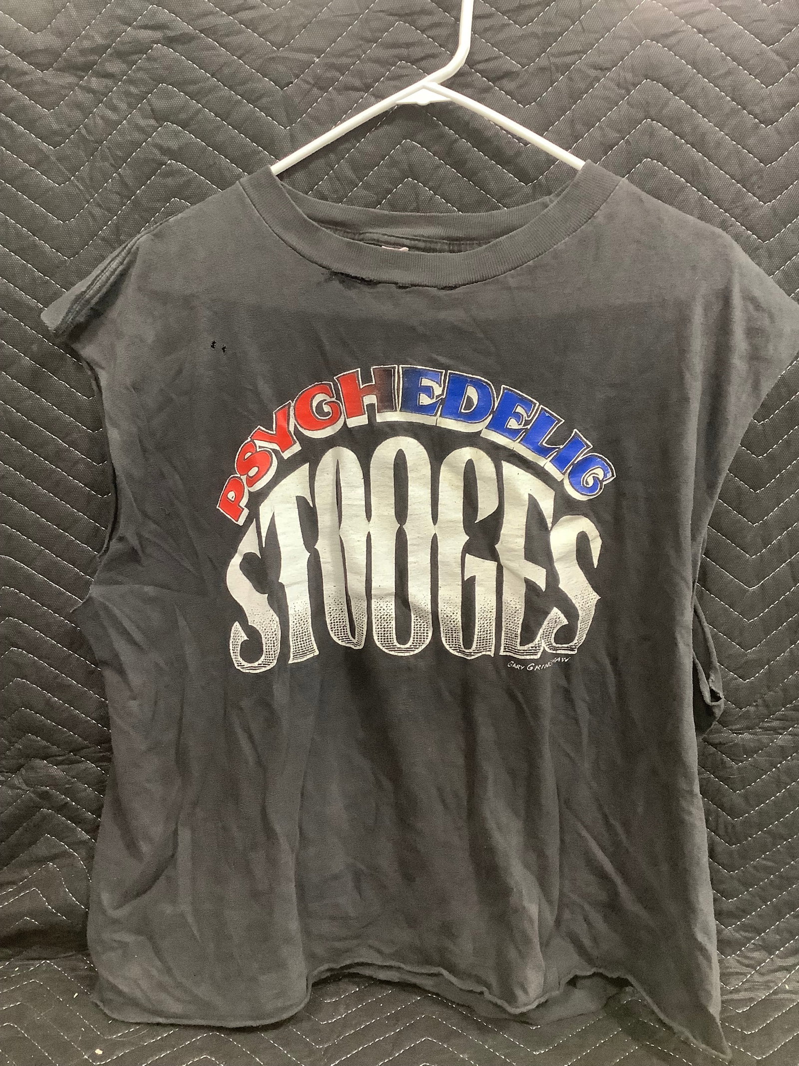 Psychedelic Stooges cut tshirt(XL) (1 of 1)