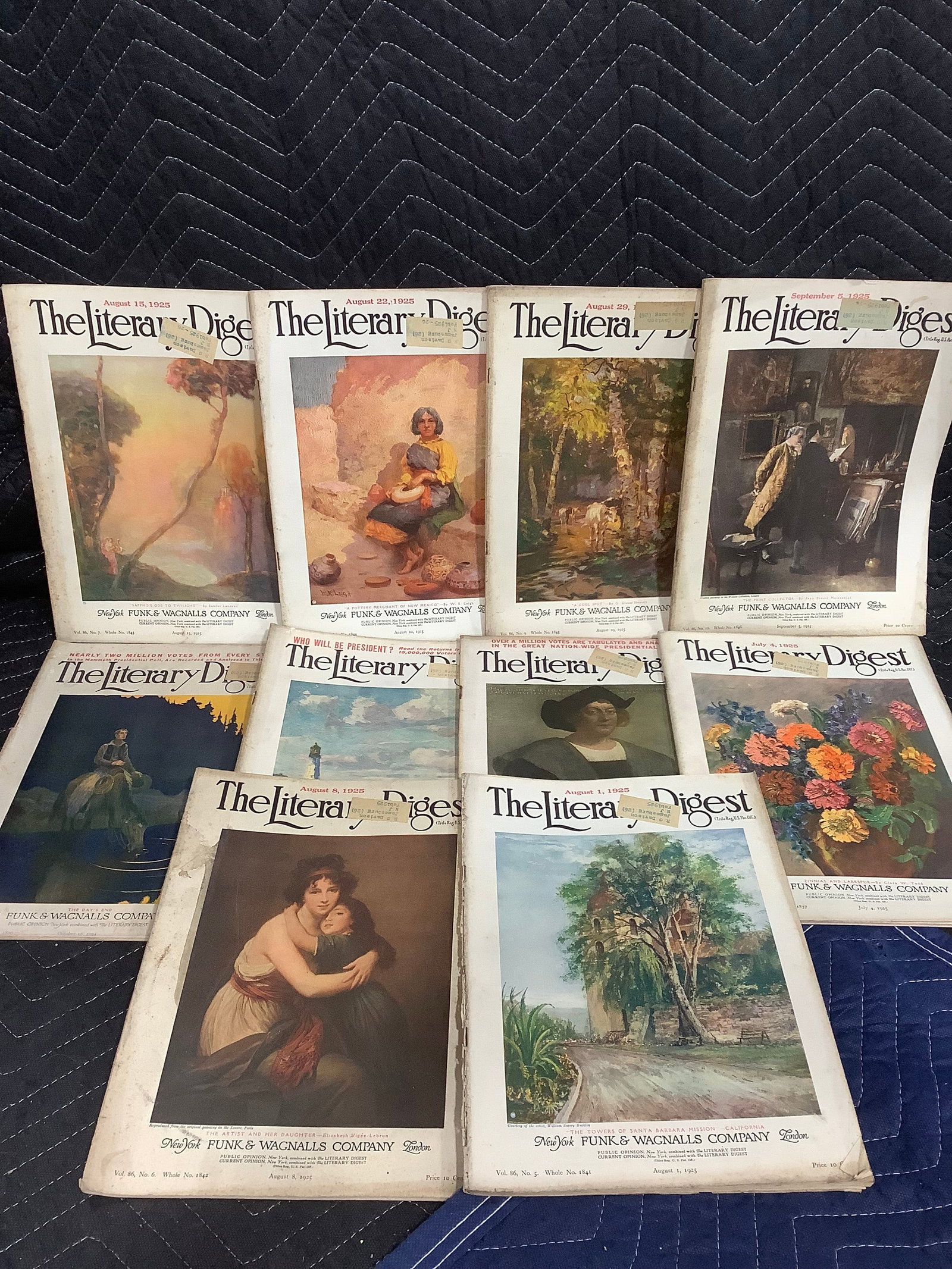 Early 1920s Literary Digest magazines (1 of 1)