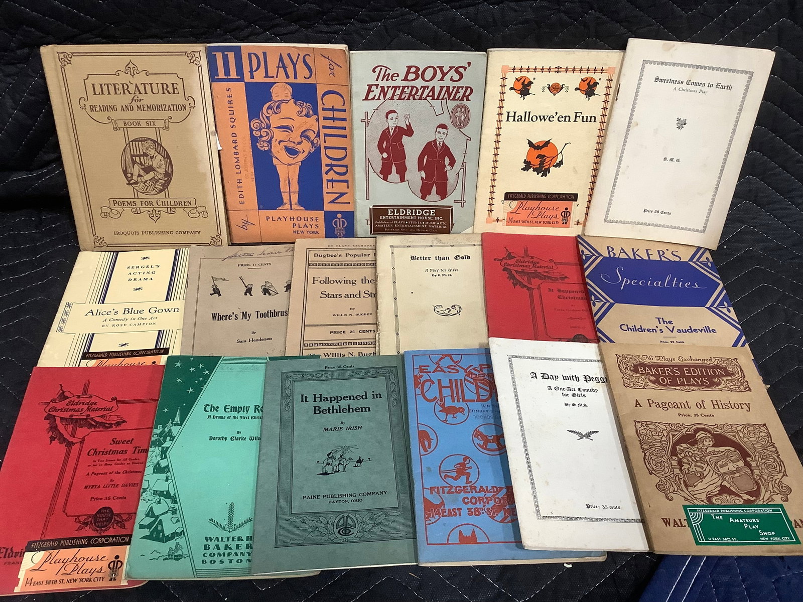 Vintage soft cover books: Vintage soft cover books