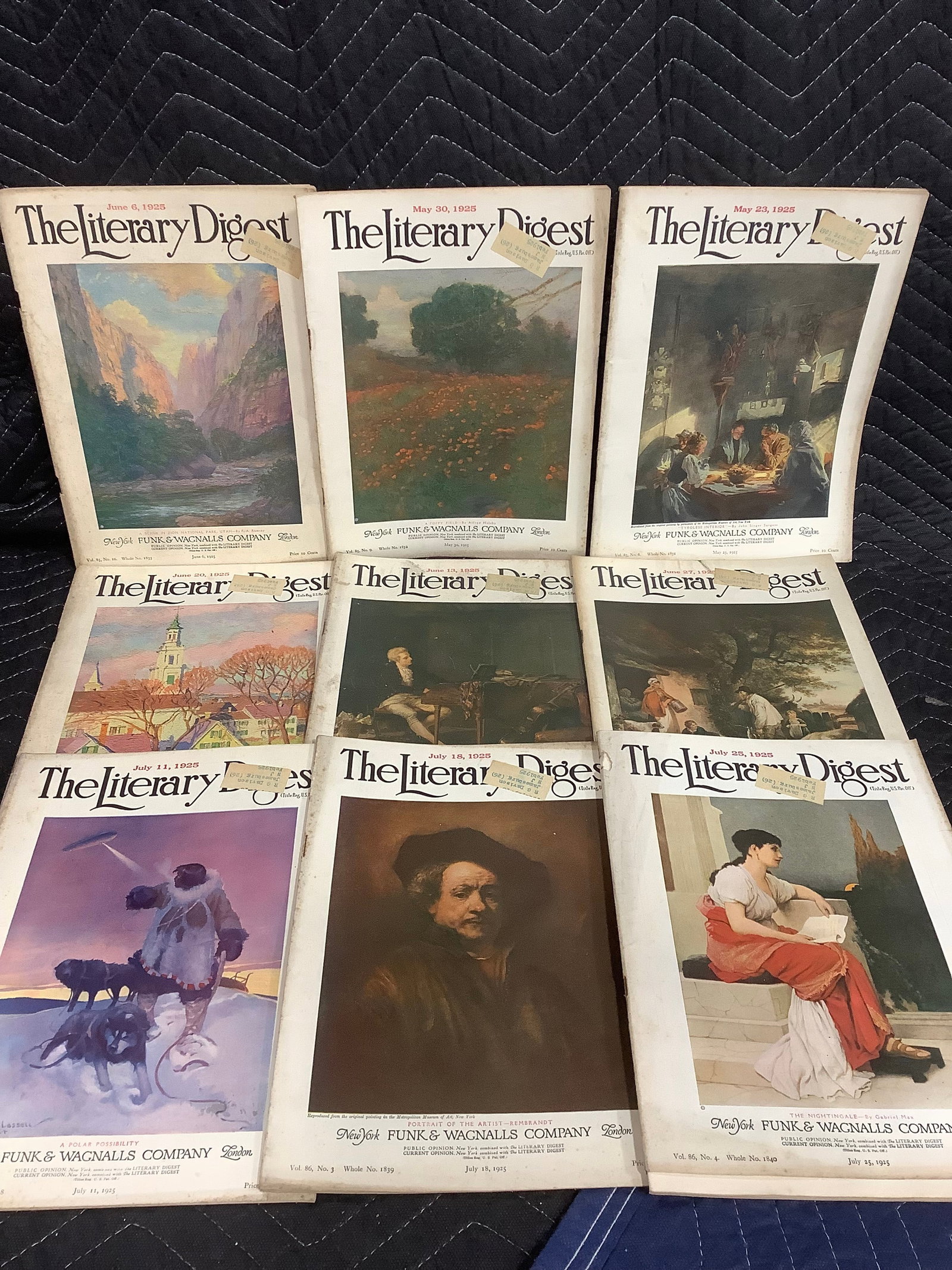 Early 1920s Literary Digest magazines (1 of 1)
