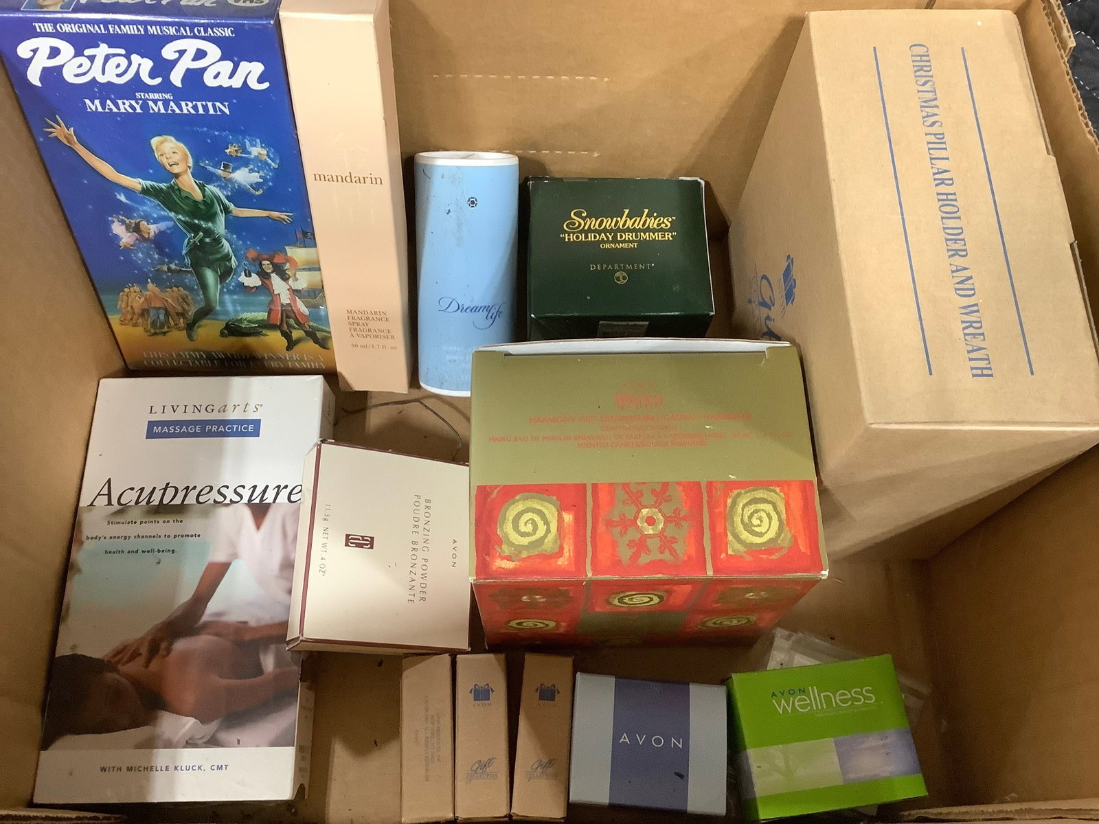 Peter Pan VHS tape, christmas decor, and more (1 of 1)