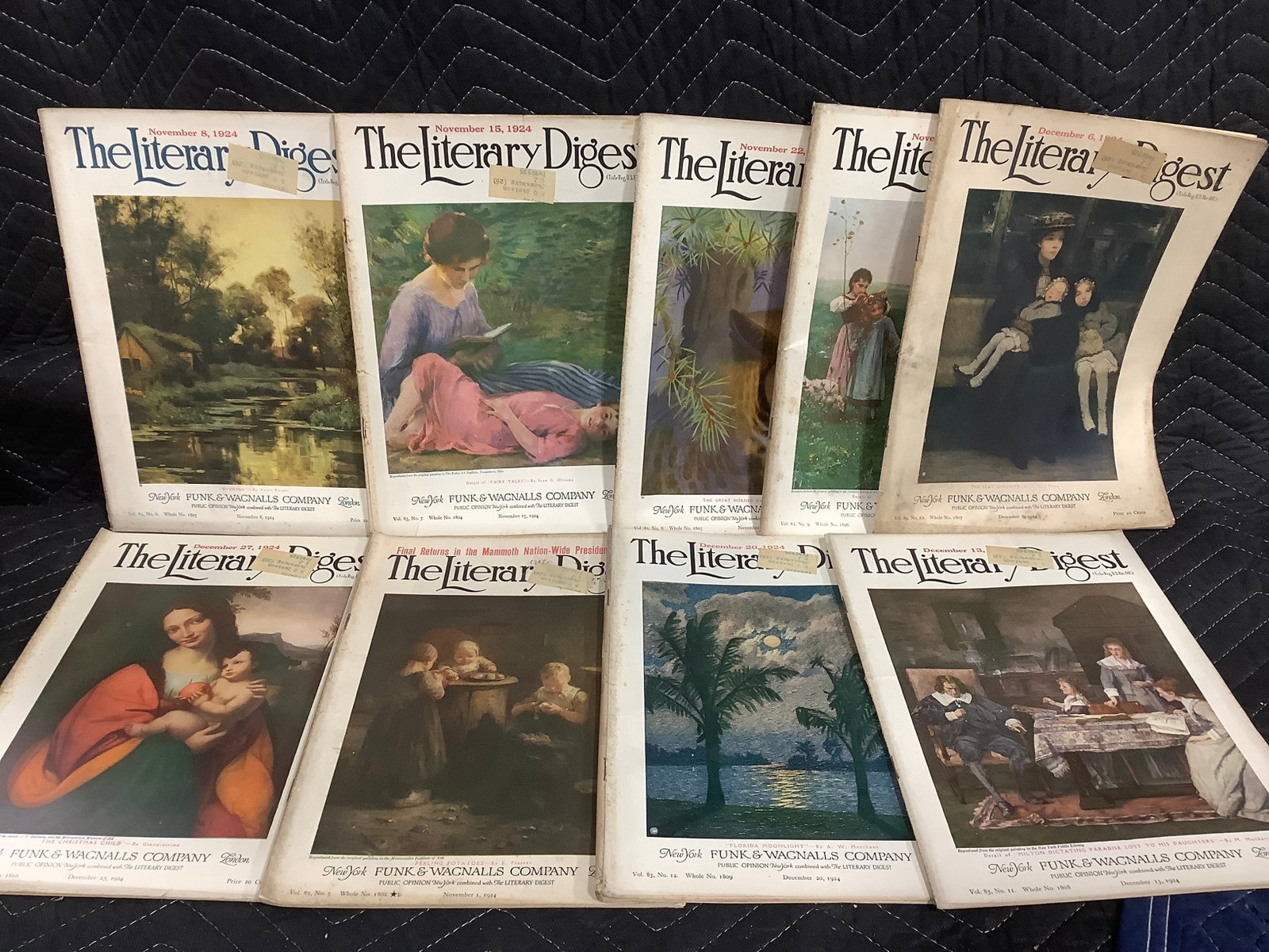 Early 1920s Literary Digest magazines (1 of 1)
