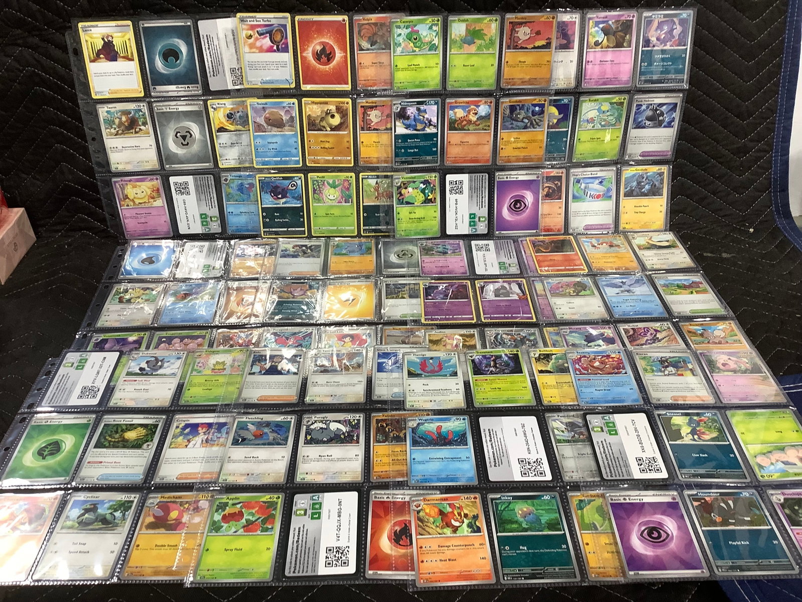 Various Pokemon cards: Various Pokemon cards