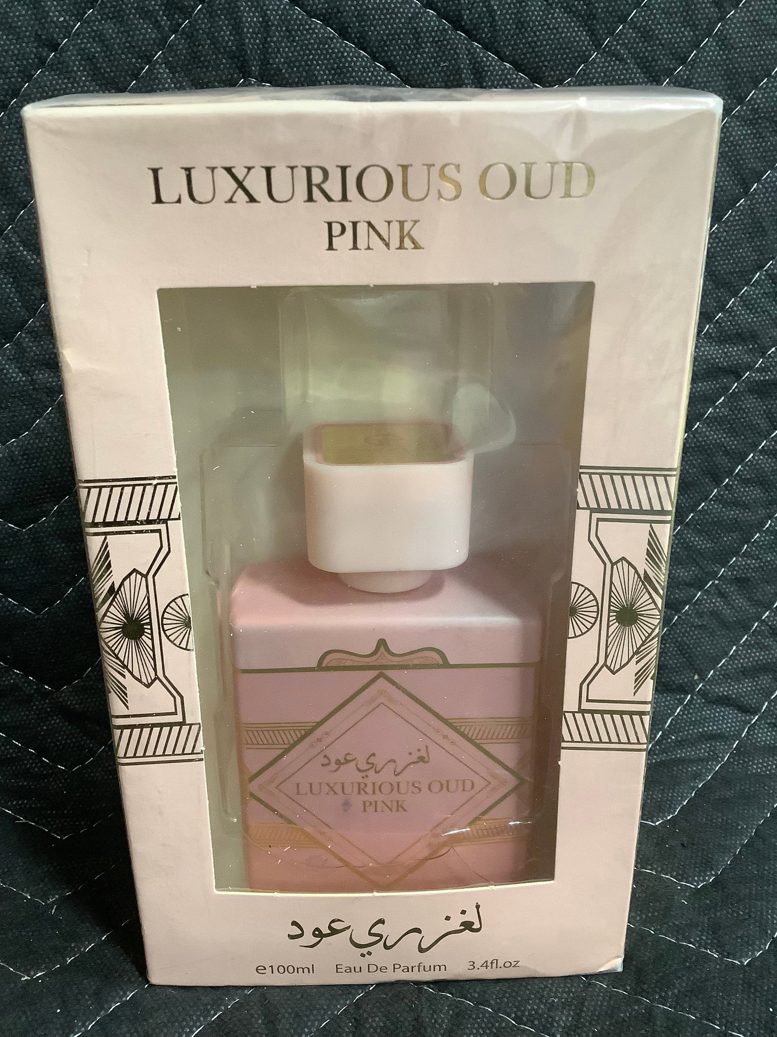 Luxurious Oud Pink eau de parfum*sealed, 3.4fl.oz*: Luxurious Oud Pink eau de parfum*sealed, 3.4fl.oz*
