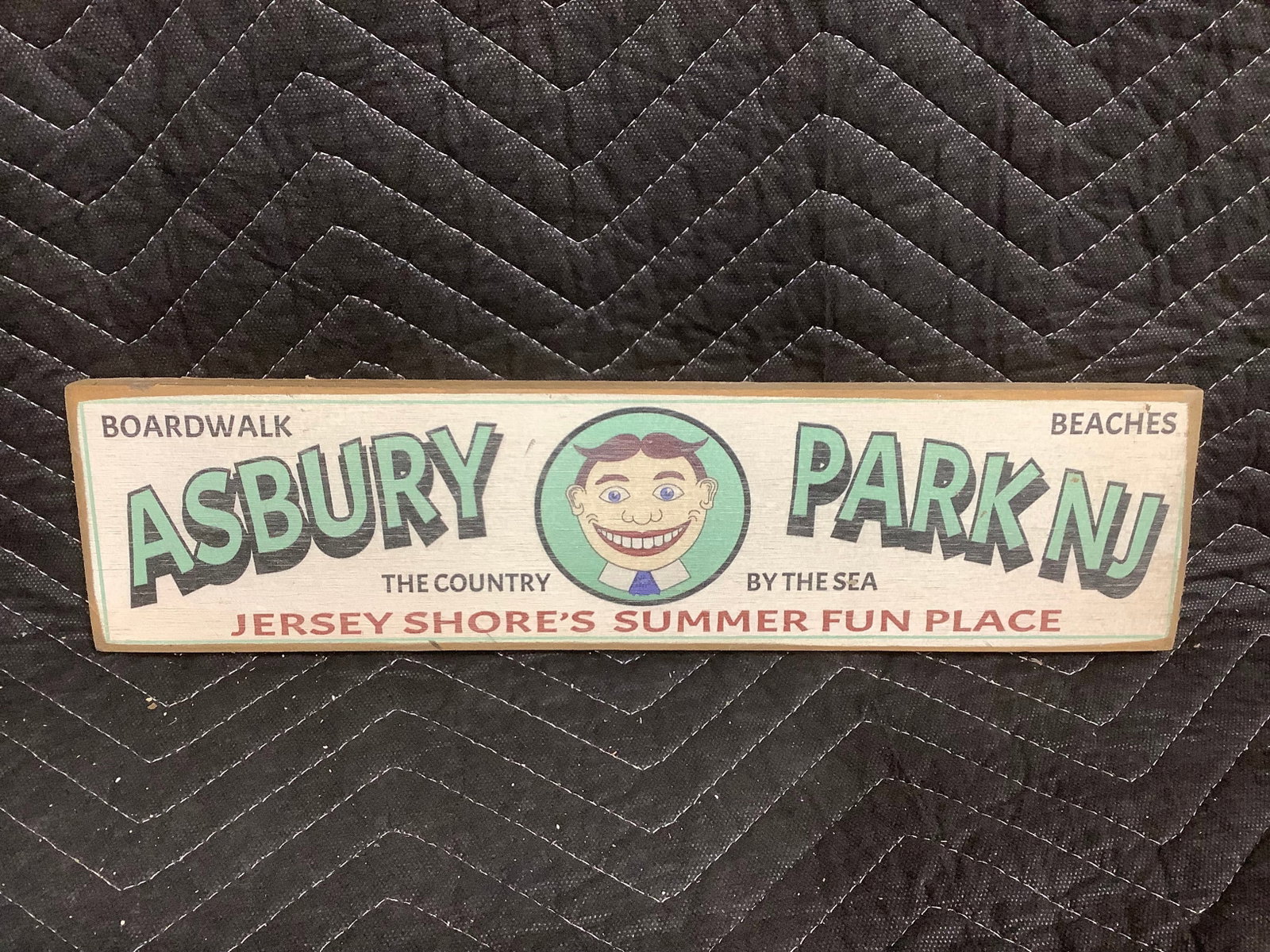 Asbury Park NJ wooden wall decor(4inx16in): Asbury Park NJ wooden wall decor(4inx16in)