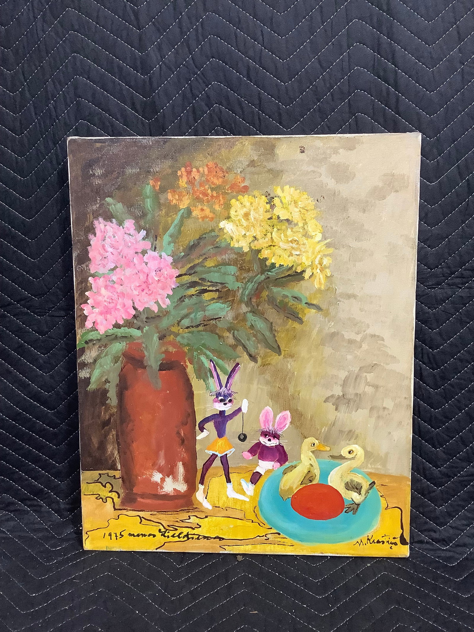 1975 oil on canvas painting(16inx20in) (1 of 1)