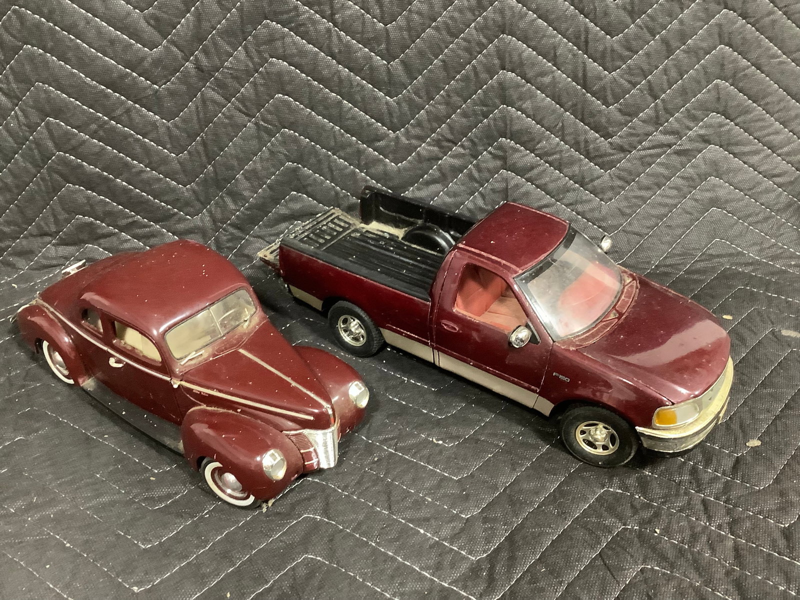 F-150 diecast truck and diecast collectible car (1 of 1)