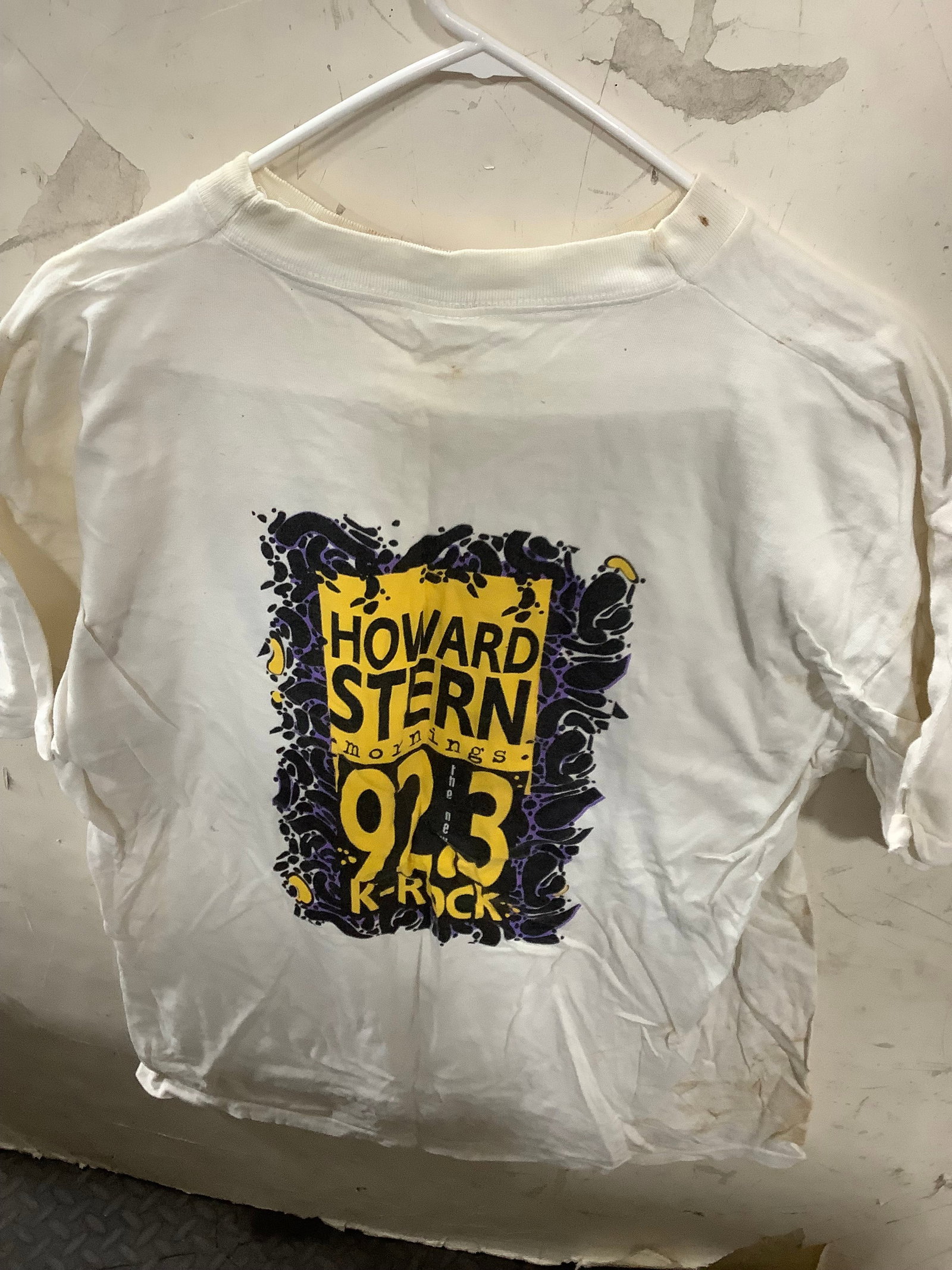 Howard Stern Rock Tshirt (XL) (1 of 1)