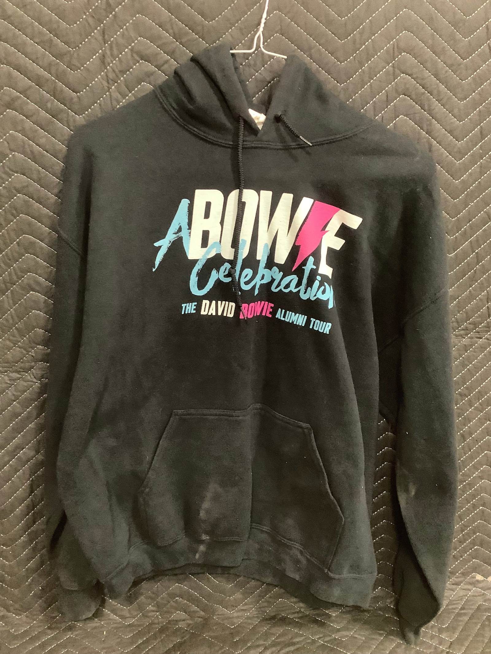 David Bowie Hoodie (L) (1 of 1)
