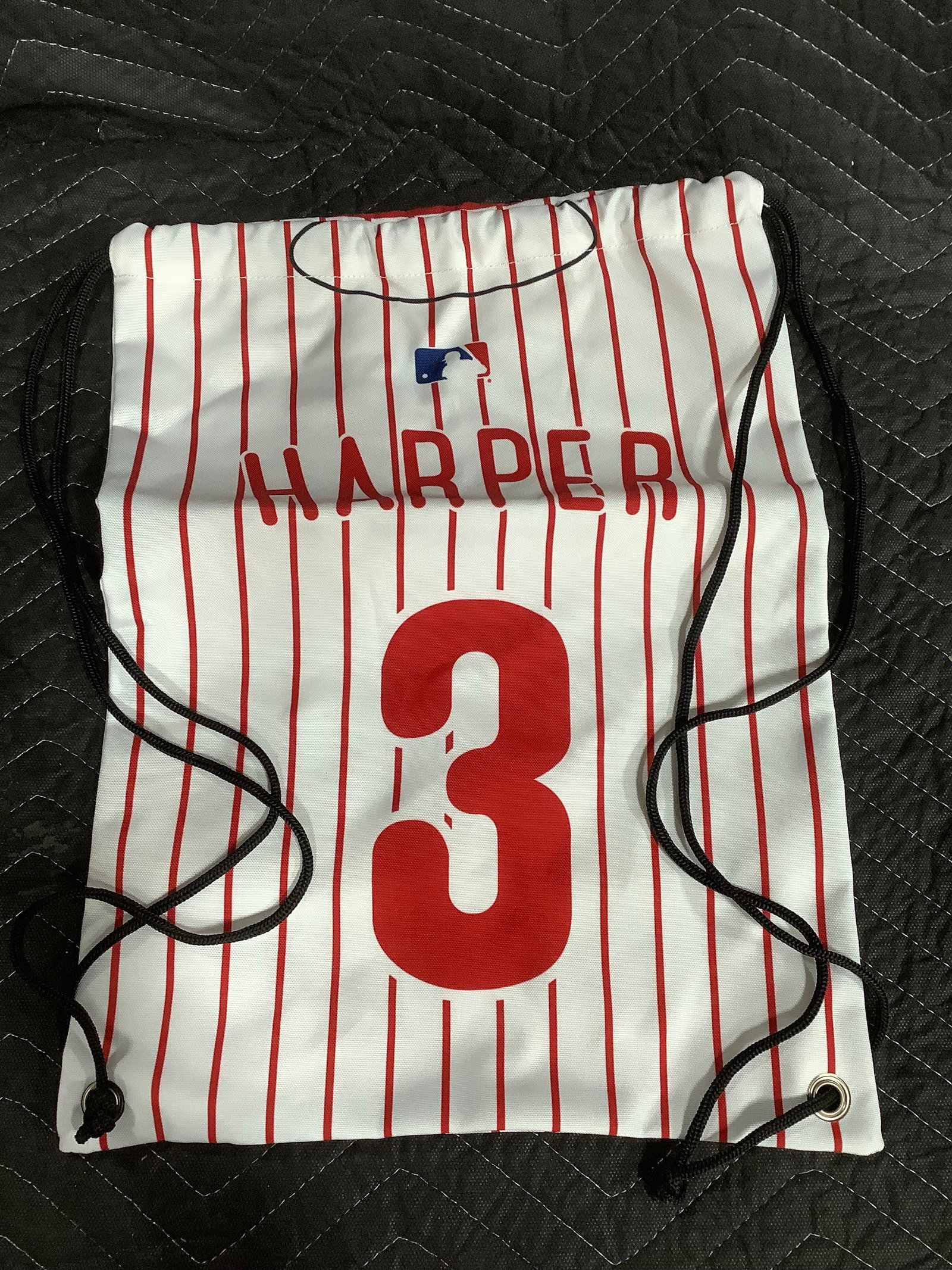 Harper Red Sox drawstring bag (1 of 1)