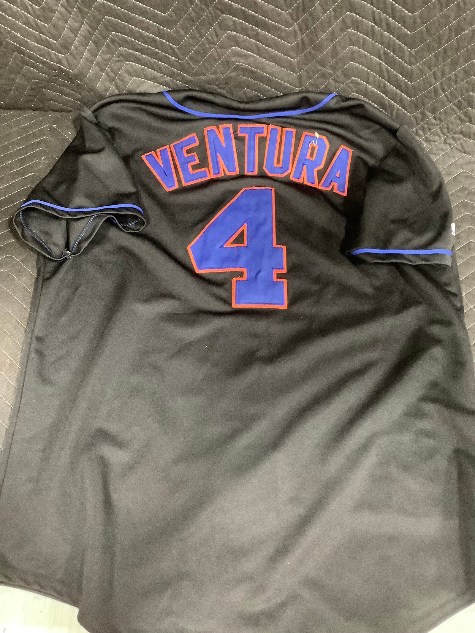 Robin Ventura NY Mets 2000 World Series jersey(XL): Robin Ventura NY Mets 2000 World Series jersey(XL)