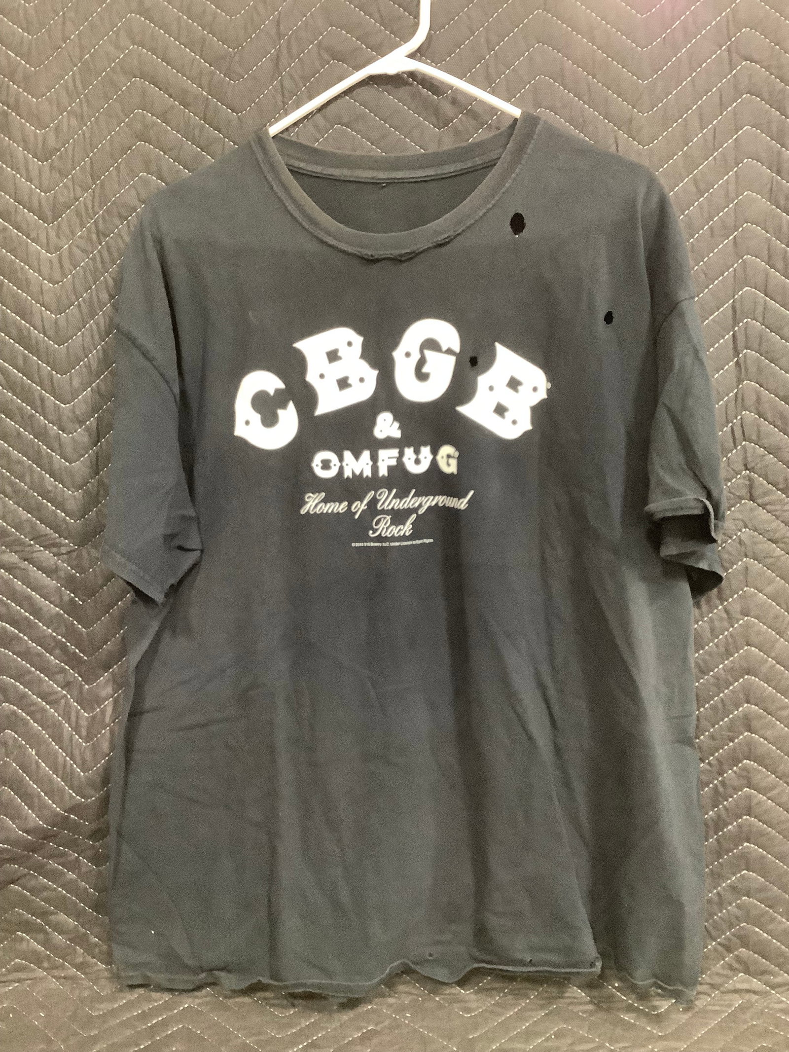 CBGB tshirt(size N/A, has holes): CBGB tshirt(size N/A, has holes)