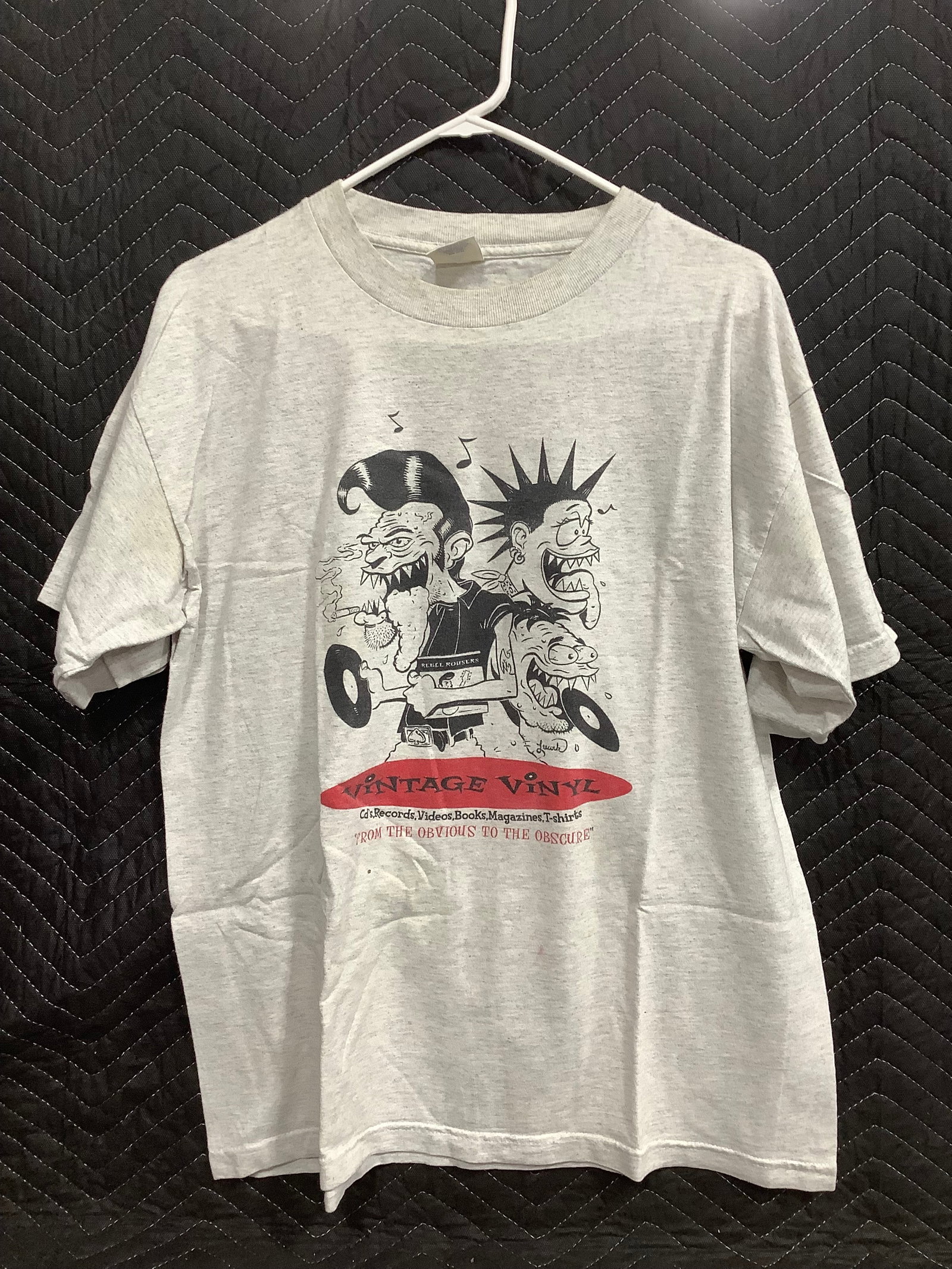 Vintage Vinyl tshirt(L) (1 of 1)