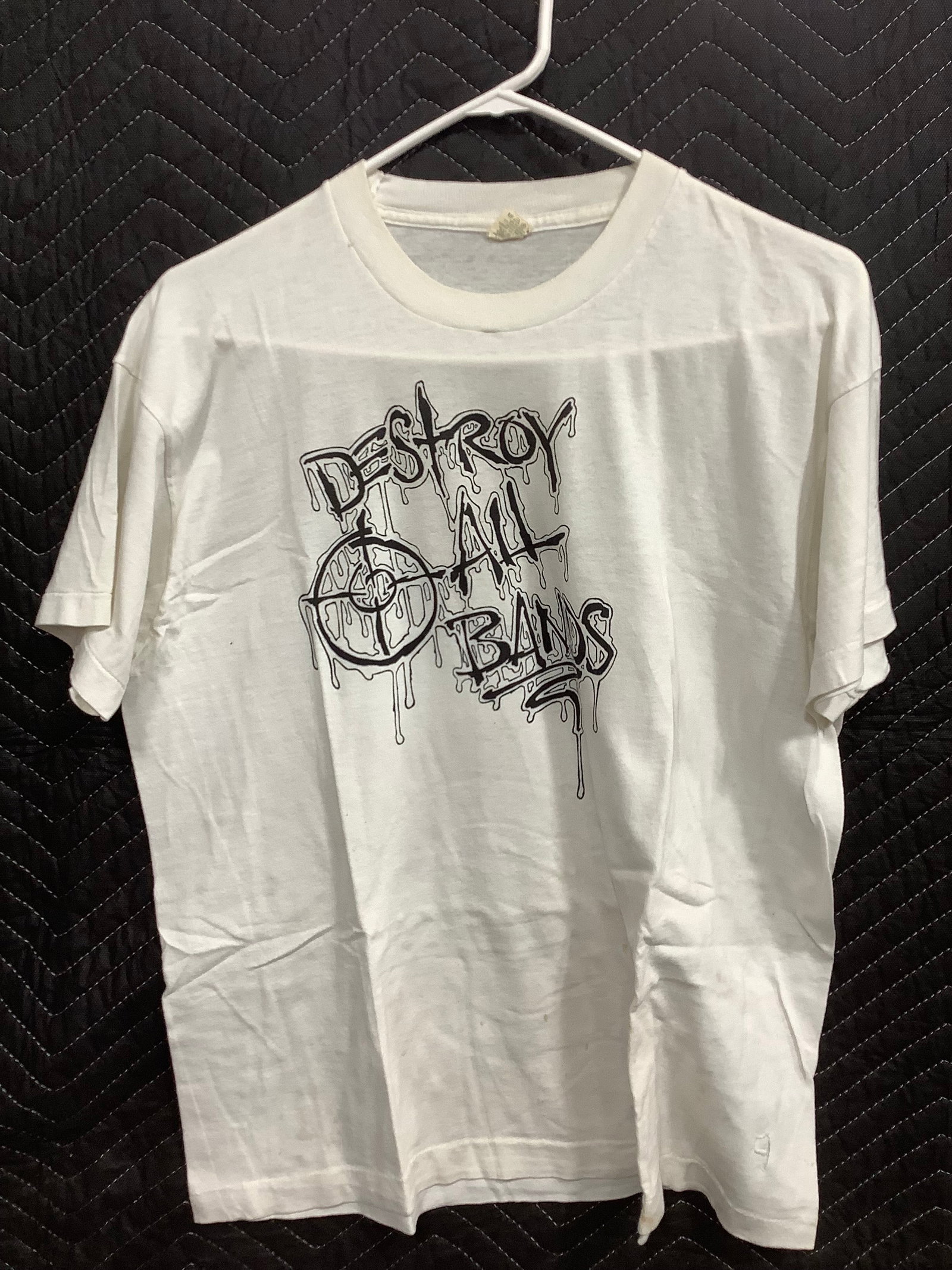 Destroy All Bands tshirt(XL) (1 of 1)
