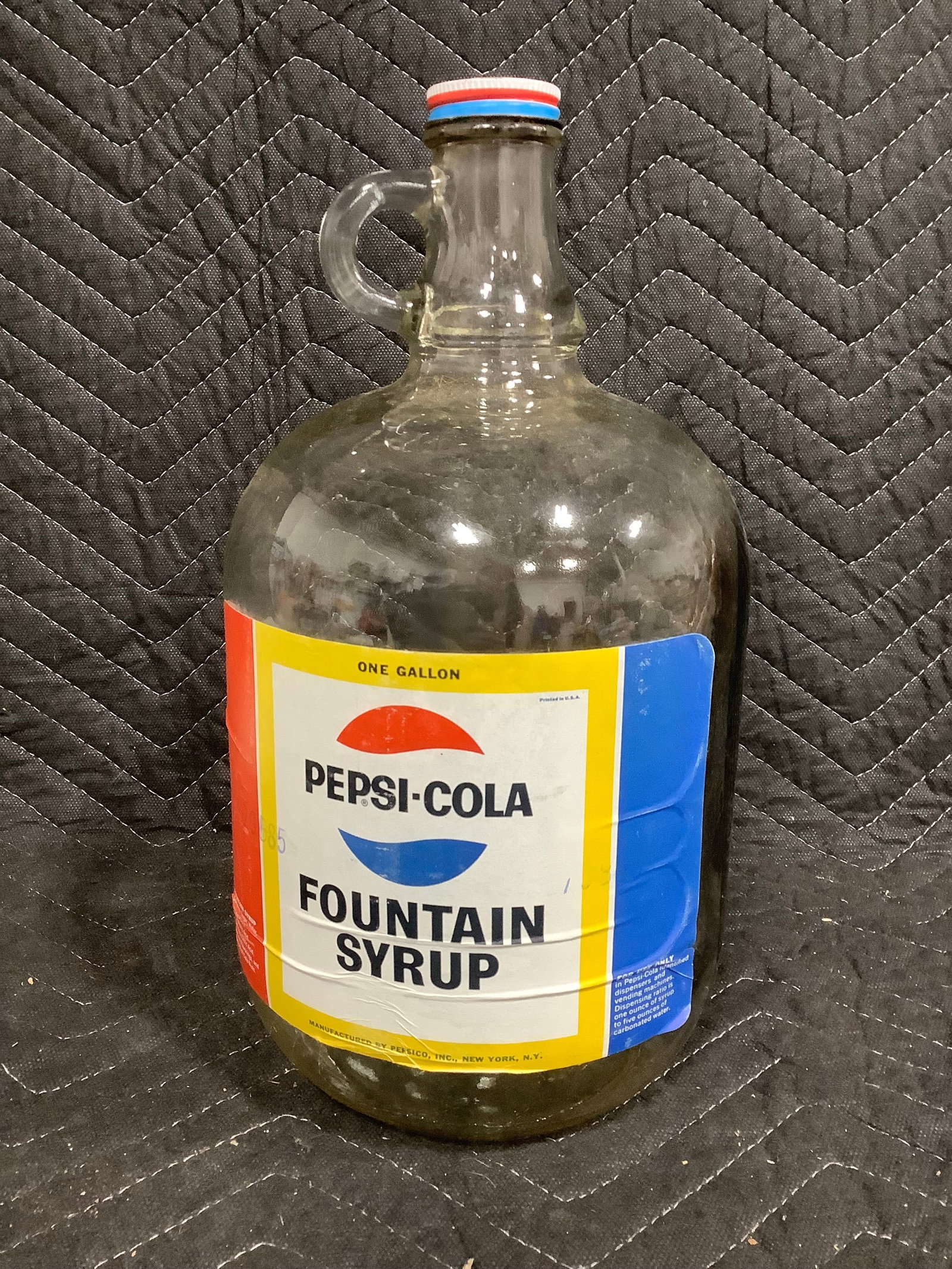 Empty Pepsi-Cola One Gallon Jug (1 of 1)