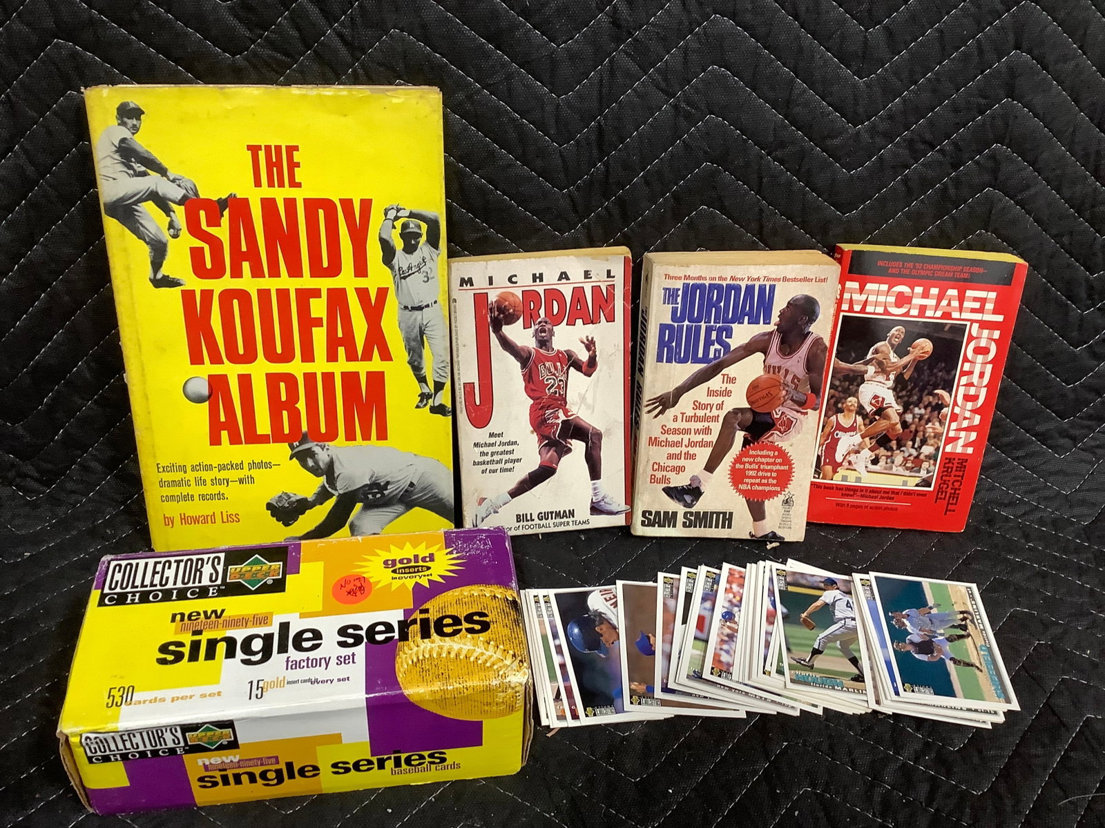 Various Baseball Books, and Baseball Cards (1 of 1)