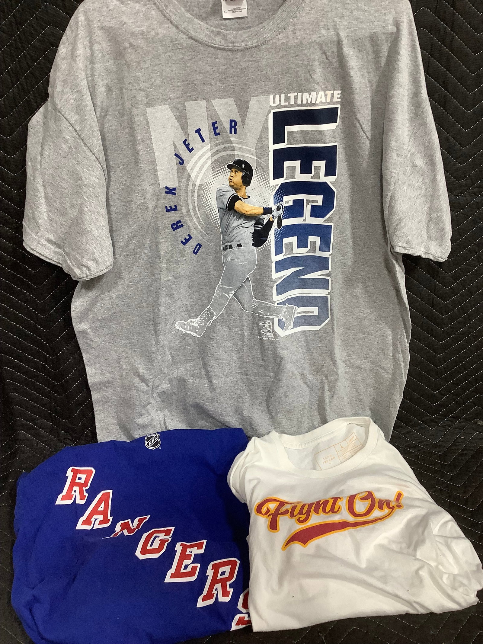 Various Tshirts (Derek Jeter, Rangers, etc) (1 of 1)