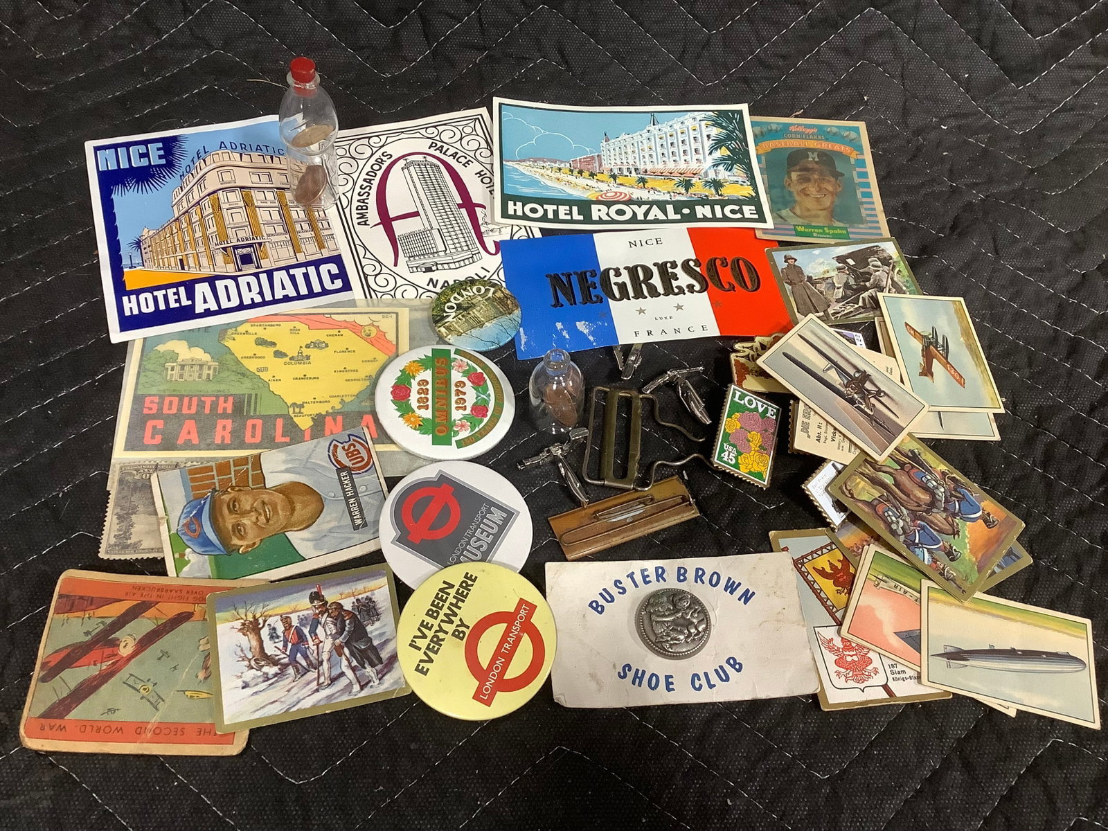 Various Pins, Ephemera, and more (1 of 1)