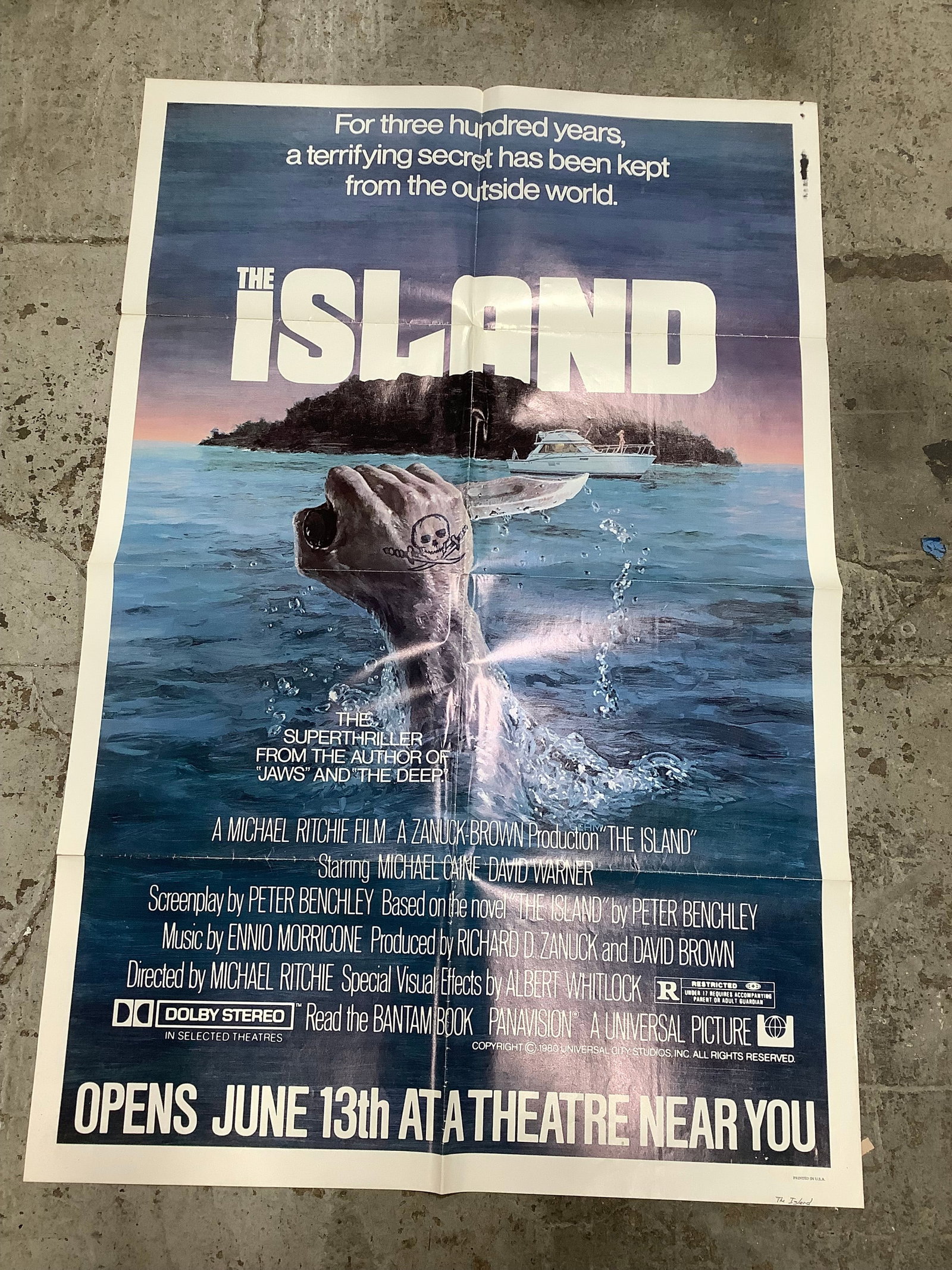 The Island Movie Poster (27inx41in) *Rated R*: The Island Movie Poster (27inx41in) *Rated R*