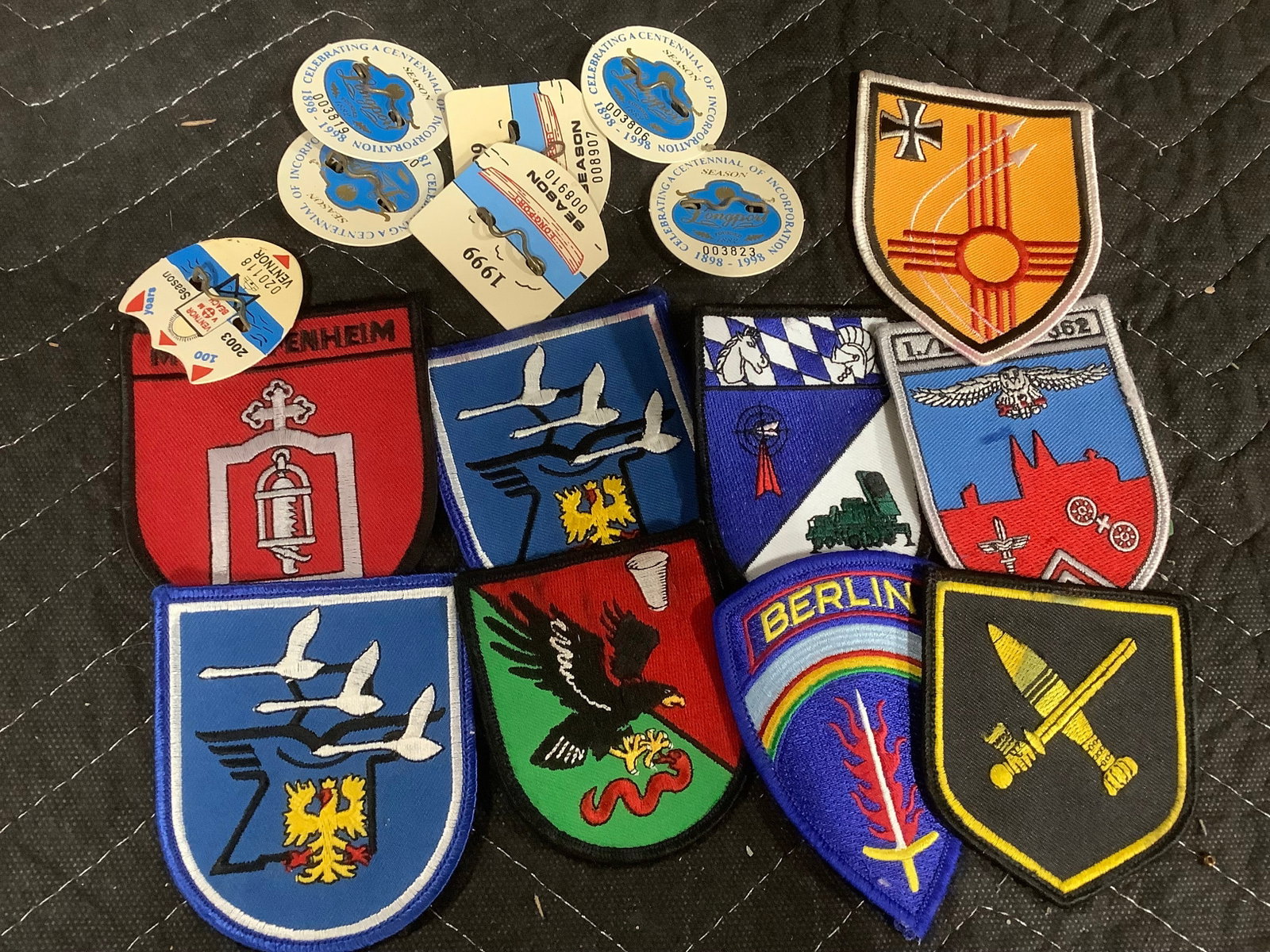 Various Beach Passes, and Badges (1 of 1)