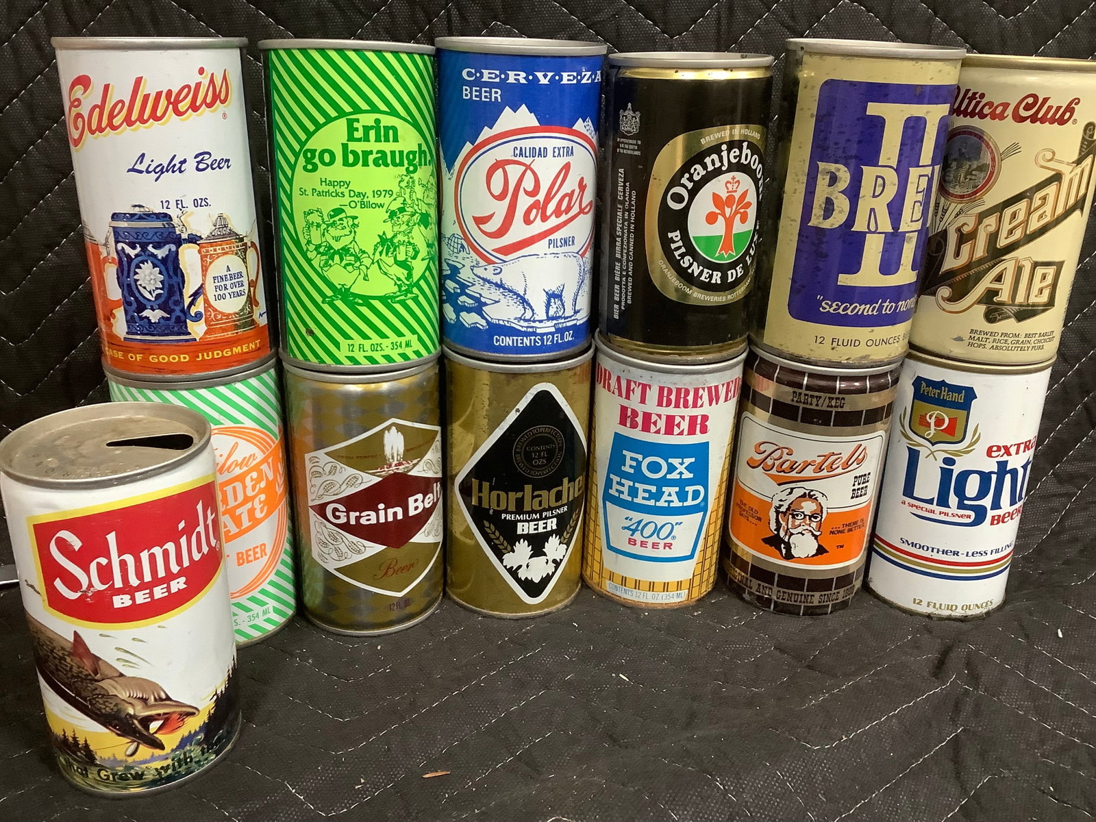 Vintage EMPTY Beer Cans: Vintage EMPTY Beer Cans