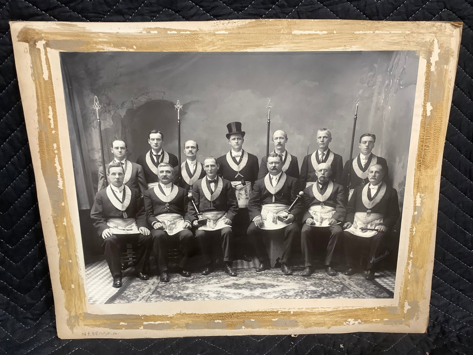 Vintage Provincial Grand Lodge Photographic Print (17inx20.5in): Vintage Provincial Grand Lodge Photographic Print (17inx20.5in)