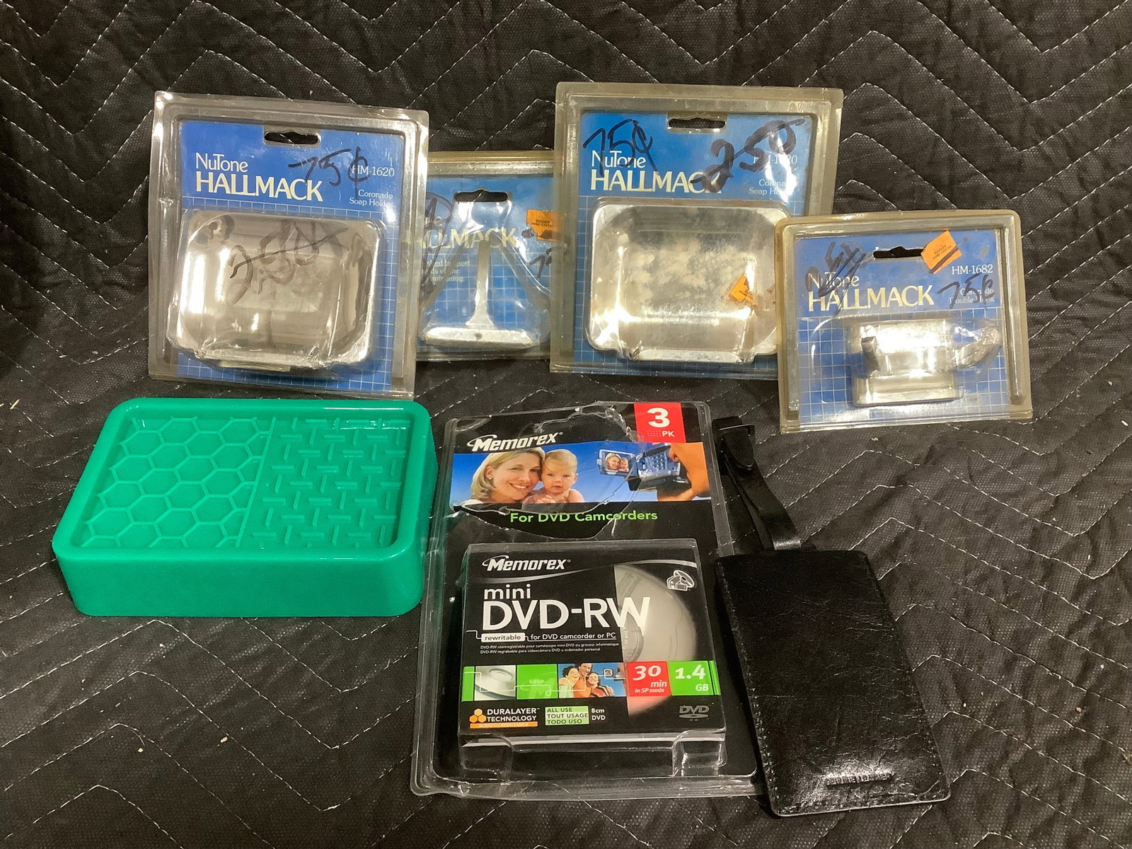 NuTone Hallmack soap holder/hooks, mini DVD-RW for camcorders, and more: NuTone Hallmack soap holder/hooks, mini DVD-RW for camcorders, and more