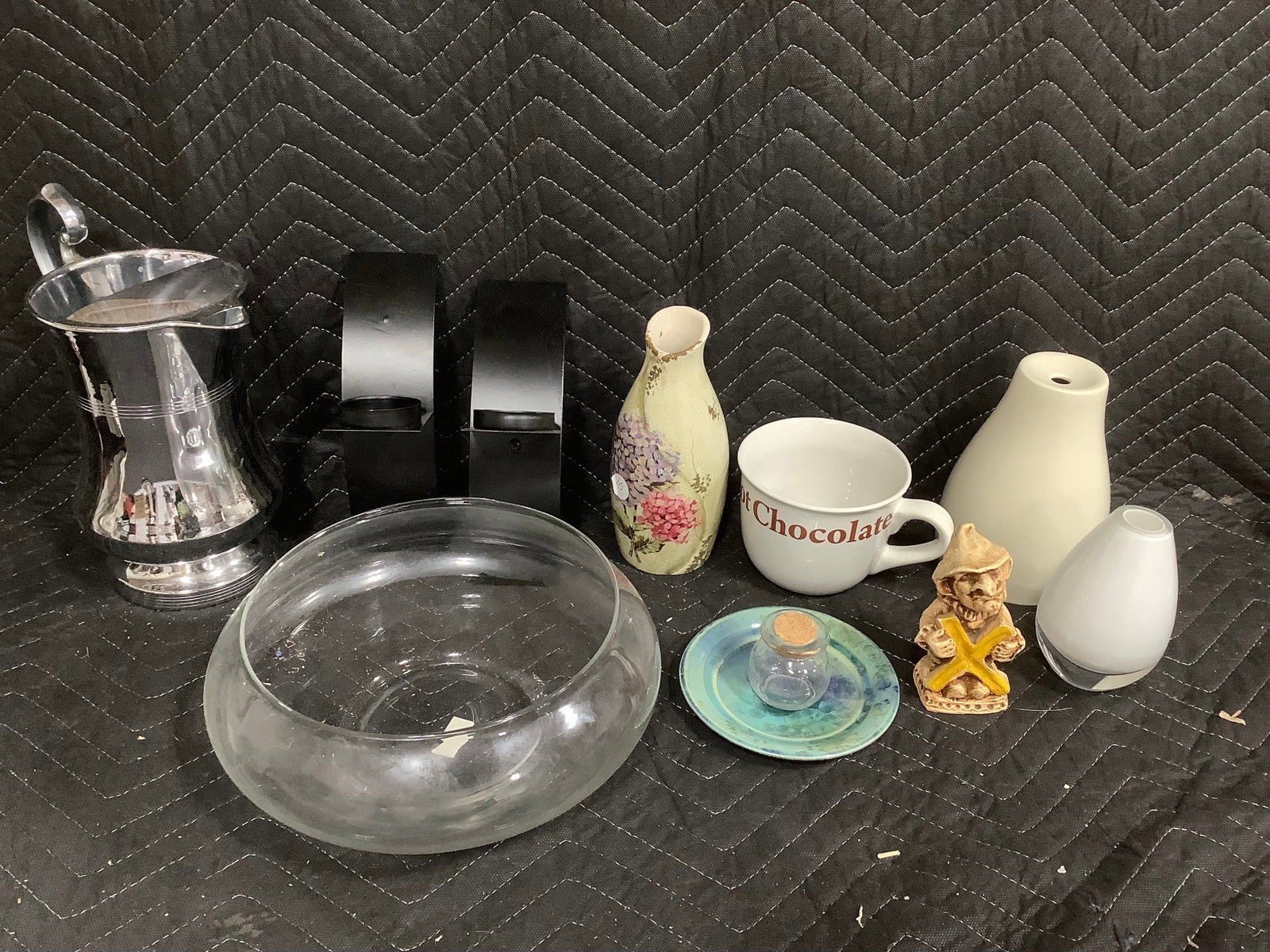 Farberware pitcher, floral vase, and more: Farberware pitcher, floral vase, and more